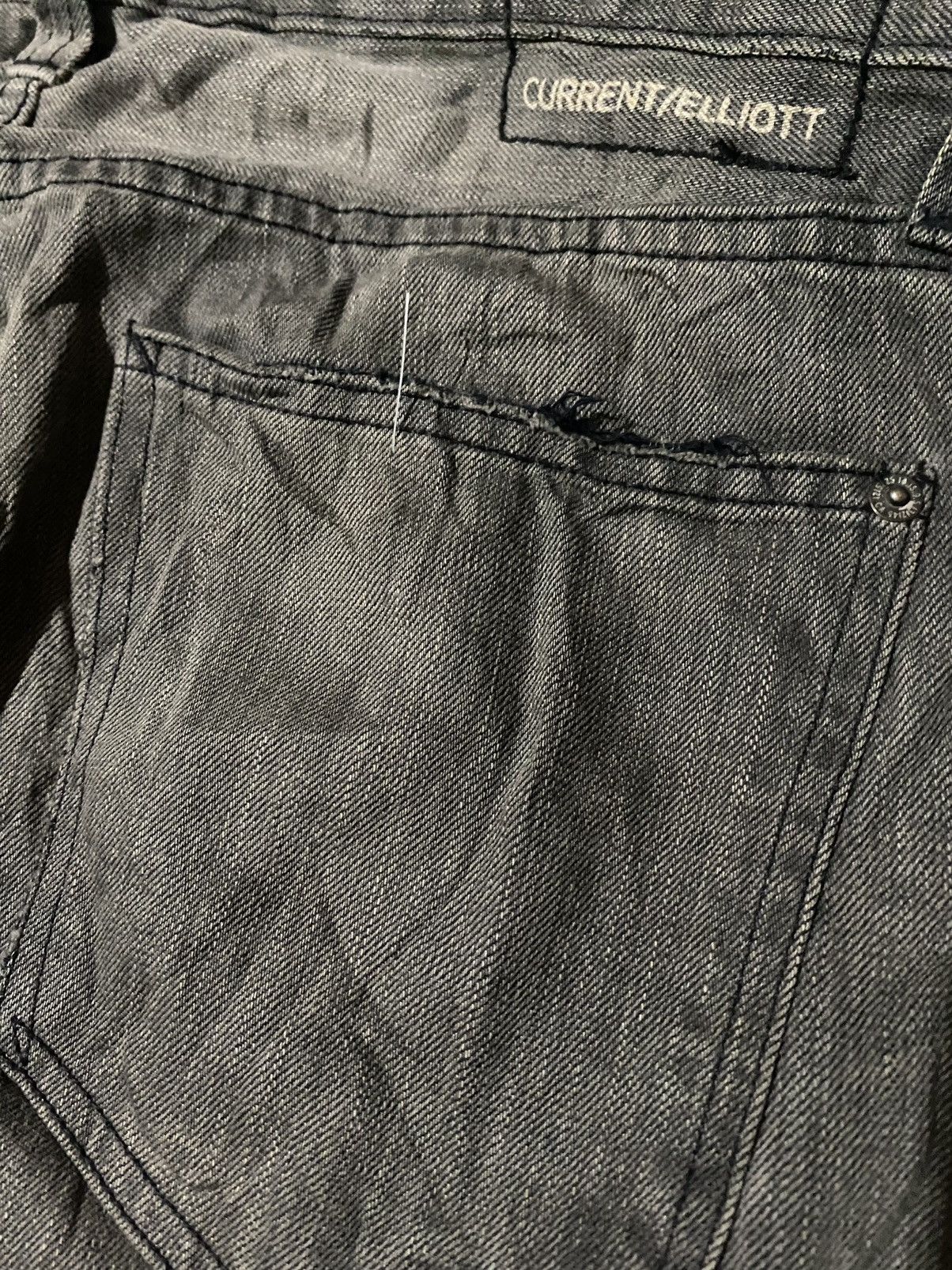 Current/Elliot 💥Vintage Current/Elliott Black Denim Size US 34 / EU 50 - 7 Thumbnail
