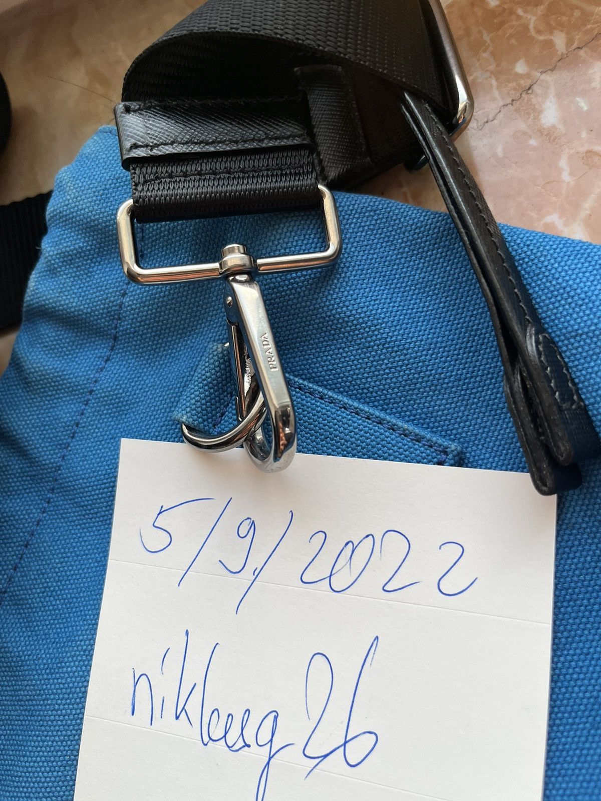 Prada Prada x RAF Simons Side Bag Size ONE SIZE - 5 Thumbnail