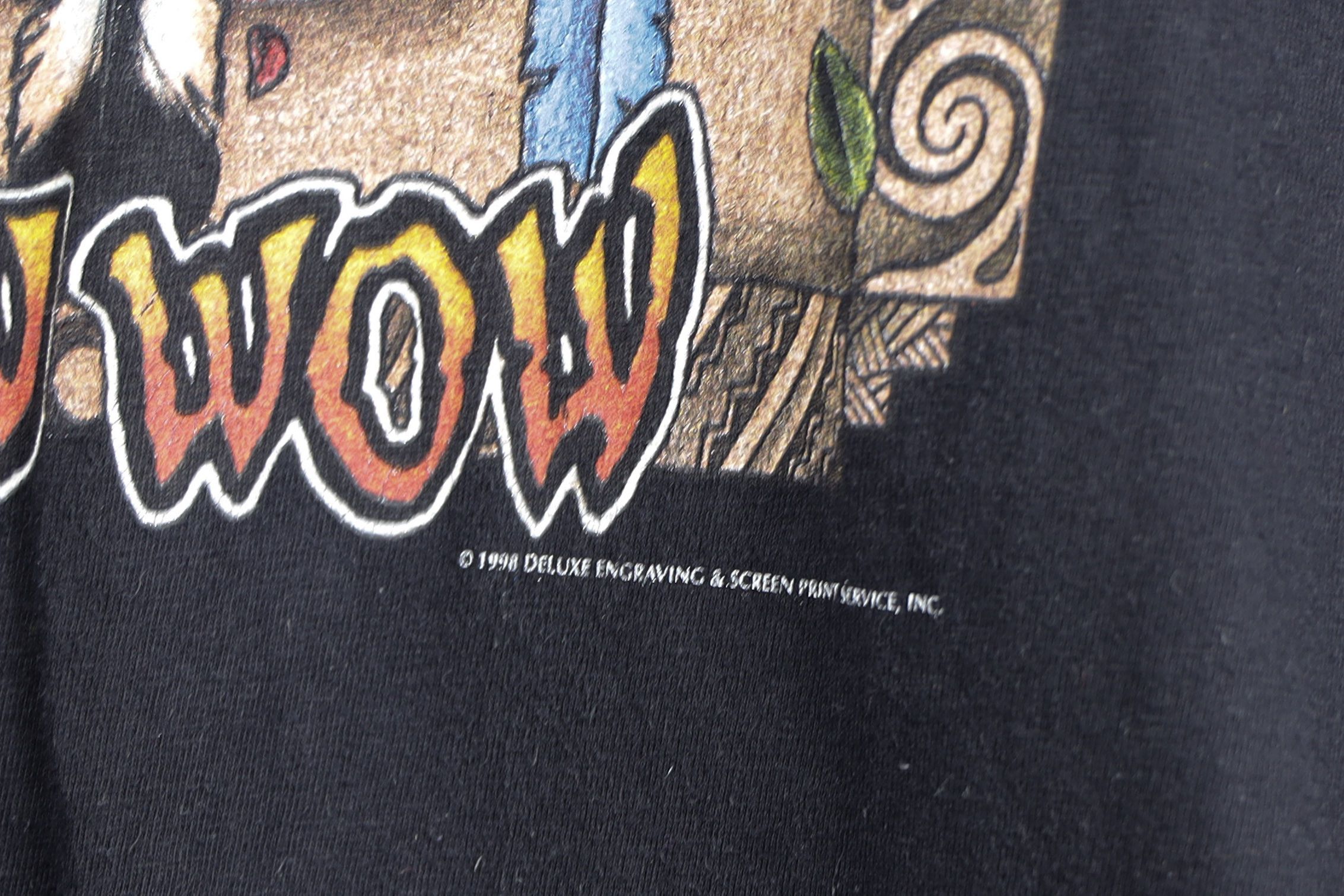 Vintage Vintage 1998 Gathering of Nations Pow Pow Graphic Tee Tshirt Size US XL / EU 56 / 4 - 4 Thumbnail