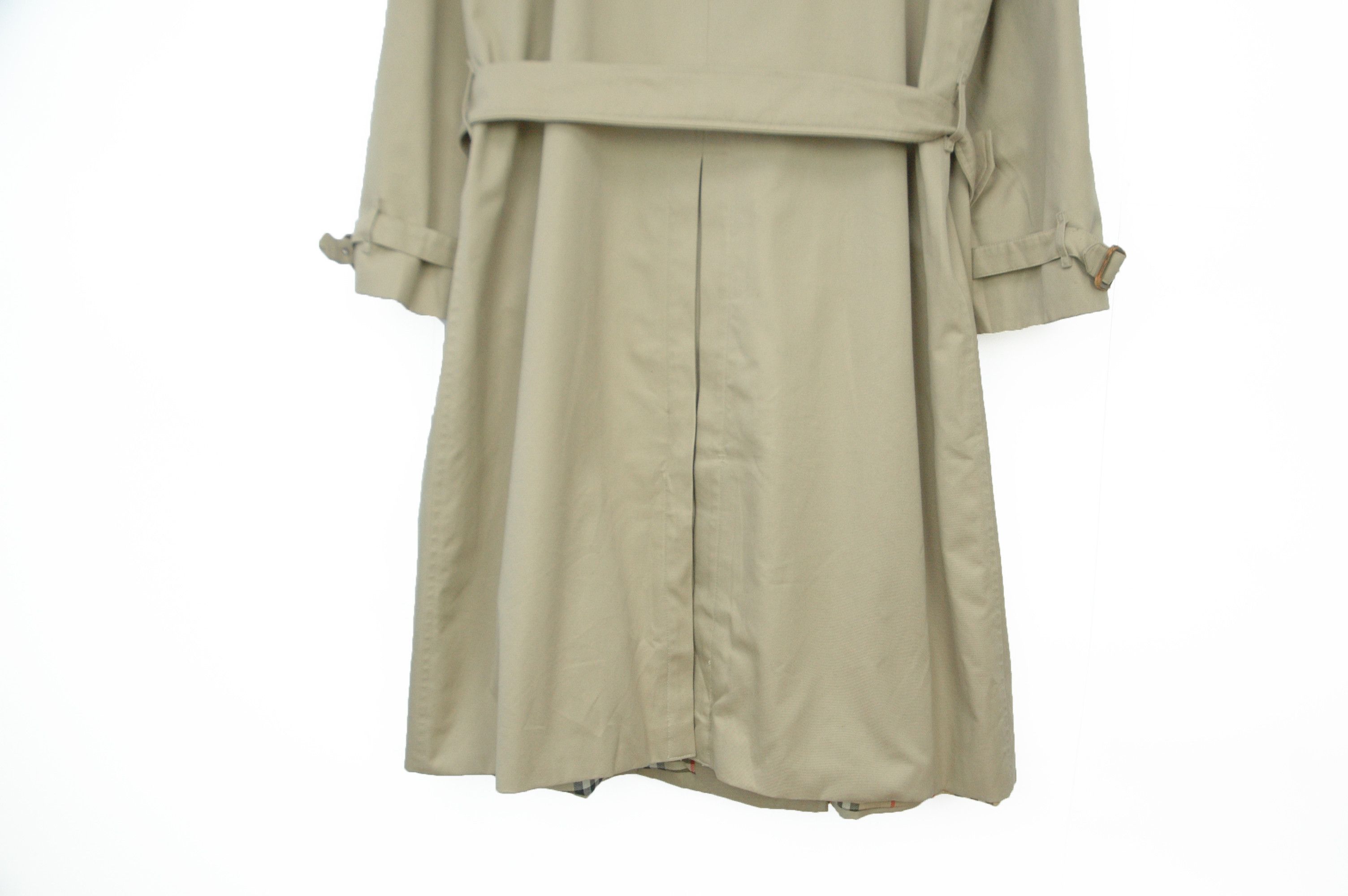Burberry Burberrys Vintage Double Breasted Nova Check Trench Coat Size XL / US 12-14 / IT 48-50 - 10 Thumbnail