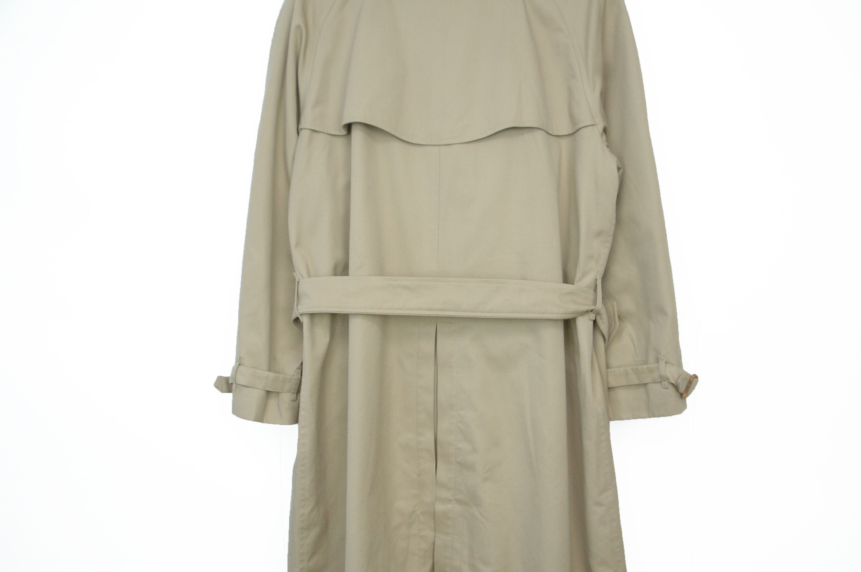 Burberry Burberrys Vintage Double Breasted Nova Check Trench Coat Size XL / US 12-14 / IT 48-50 - 9 Thumbnail