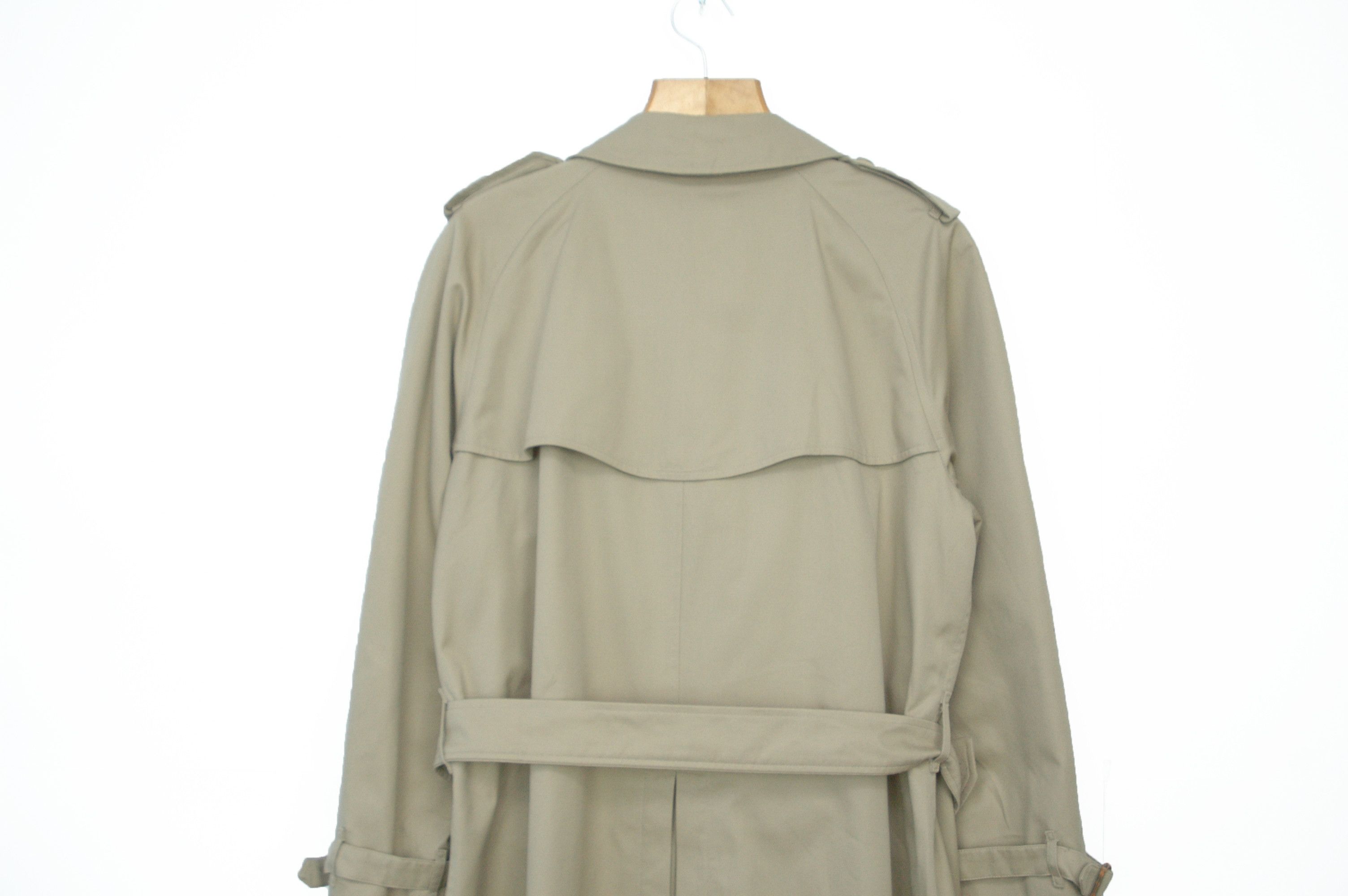 Burberry Burberrys Vintage Double Breasted Nova Check Trench Coat Size XL / US 12-14 / IT 48-50 - 8 Thumbnail