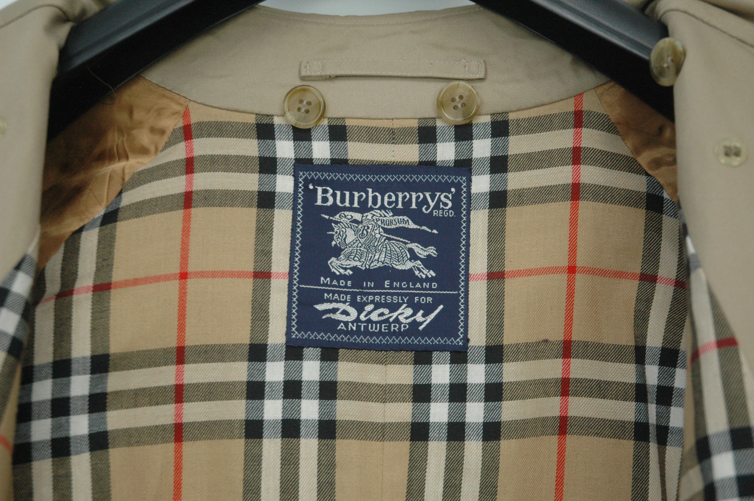 Burberry Burberrys Vintage Double Breasted Nova Check Trench Coat Size XL / US 12-14 / IT 48-50 - 12 Thumbnail