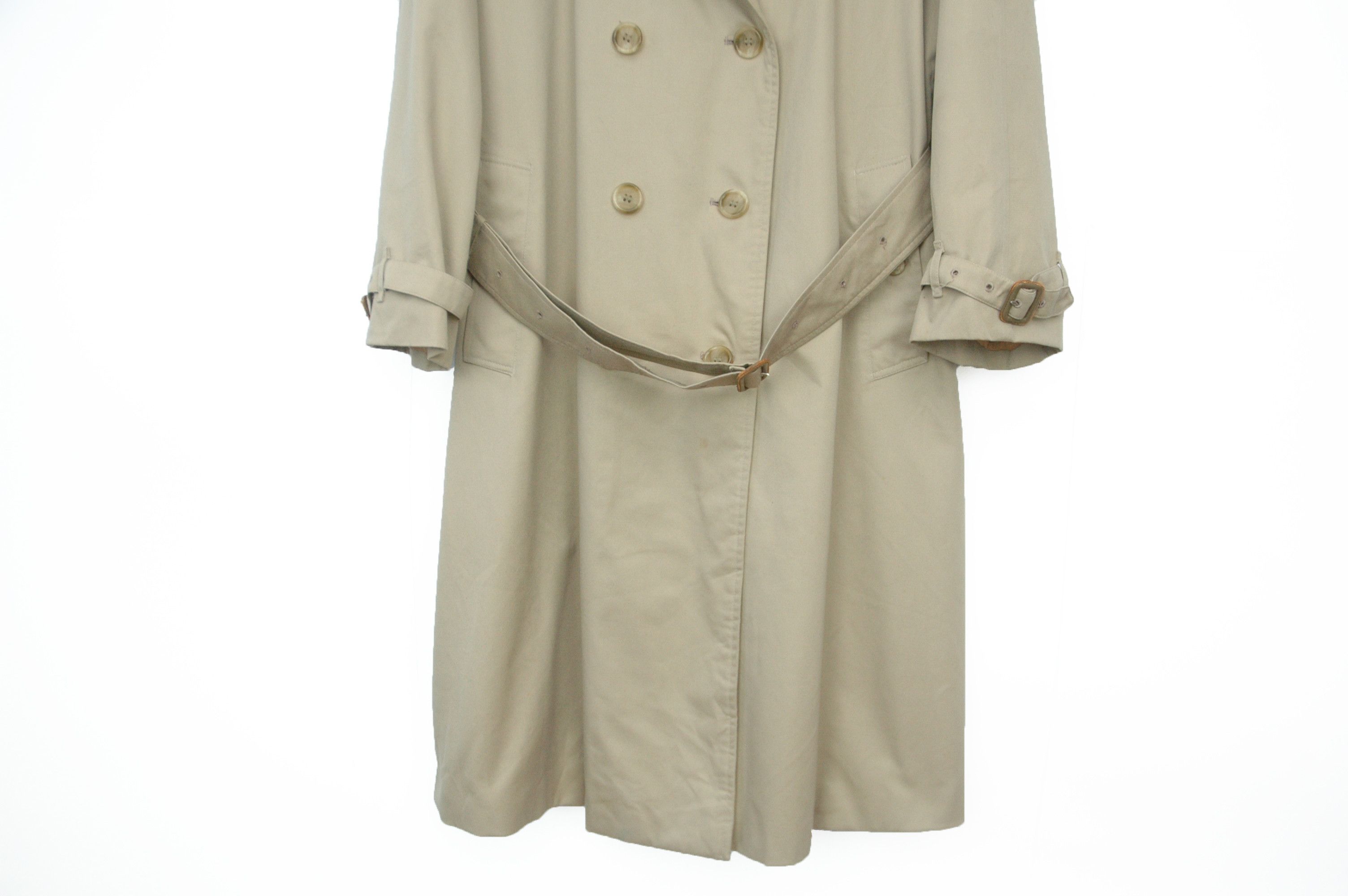 Burberry Burberrys Vintage Double Breasted Nova Check Trench Coat Size XL / US 12-14 / IT 48-50 - 4 Thumbnail