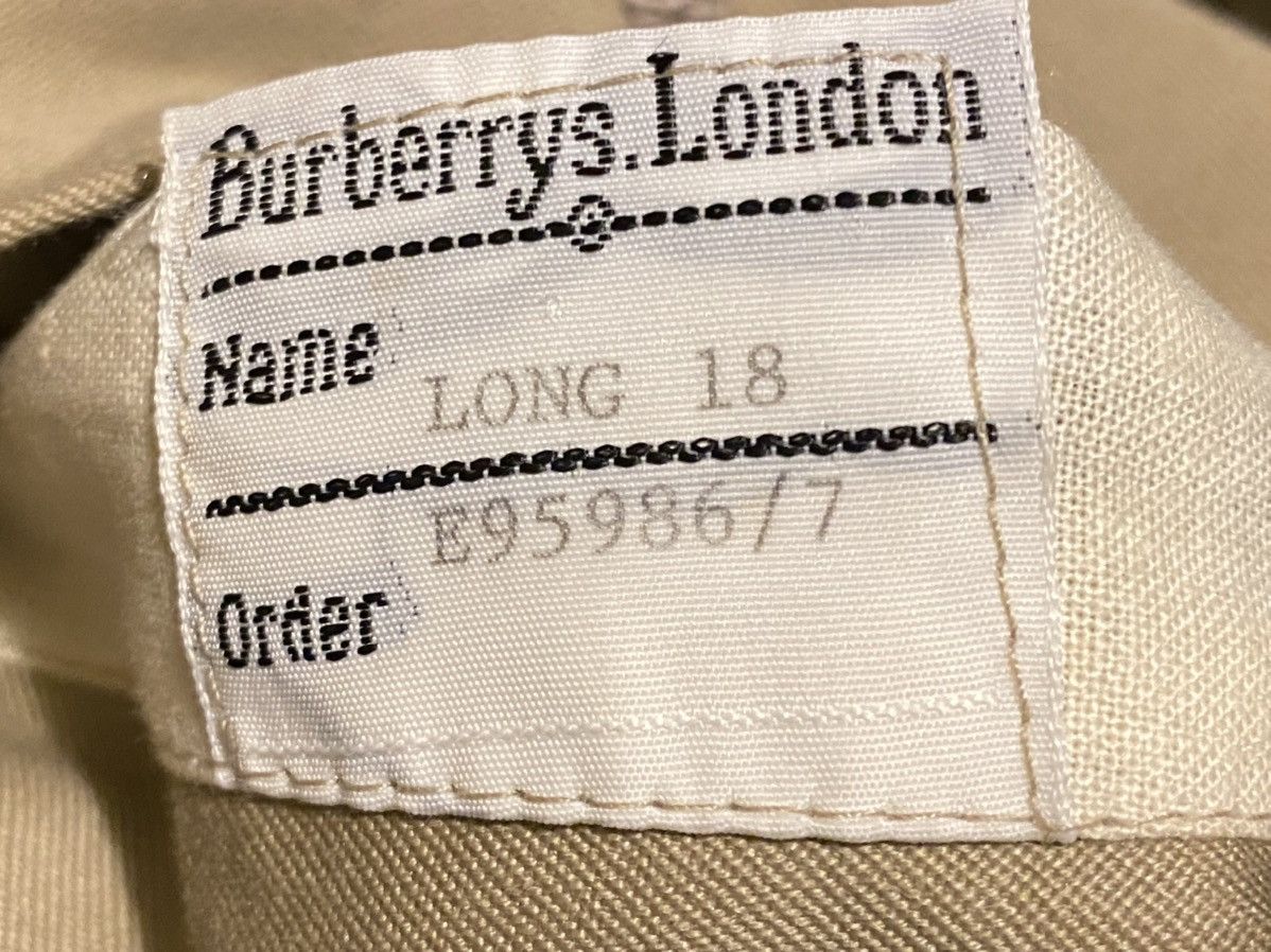 Burberry Burberrys Vintage Double Breasted Nova Check Trench Coat Size XL / US 12-14 / IT 48-50 - 15 Thumbnail