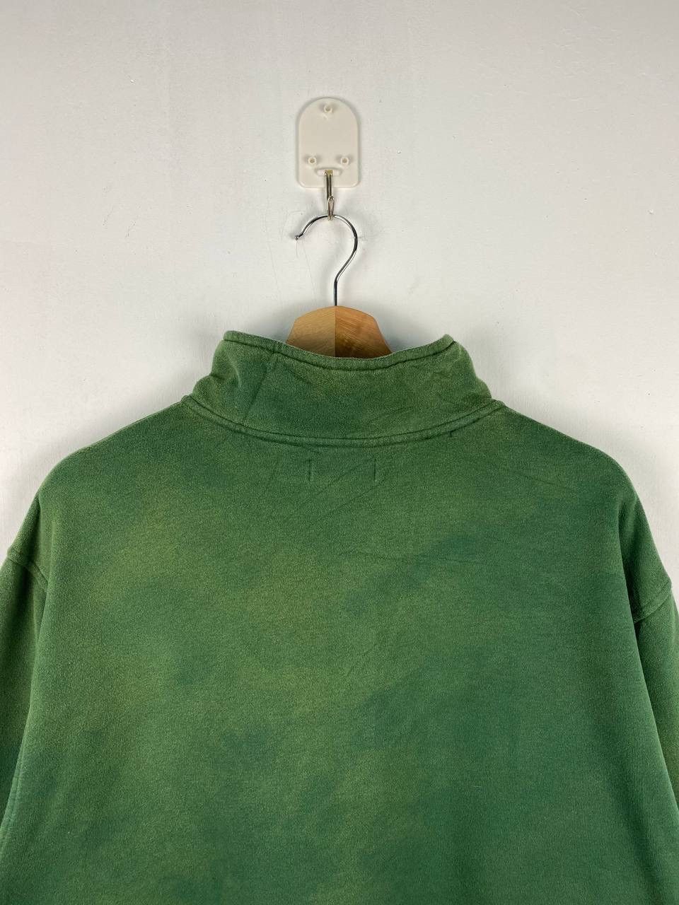 Nautica × Vintage THRASHED🔥 90s vintage sunfaded nautica sweatshirt half zip Size US XL / EU 56 / 4 - 6 Thumbnail