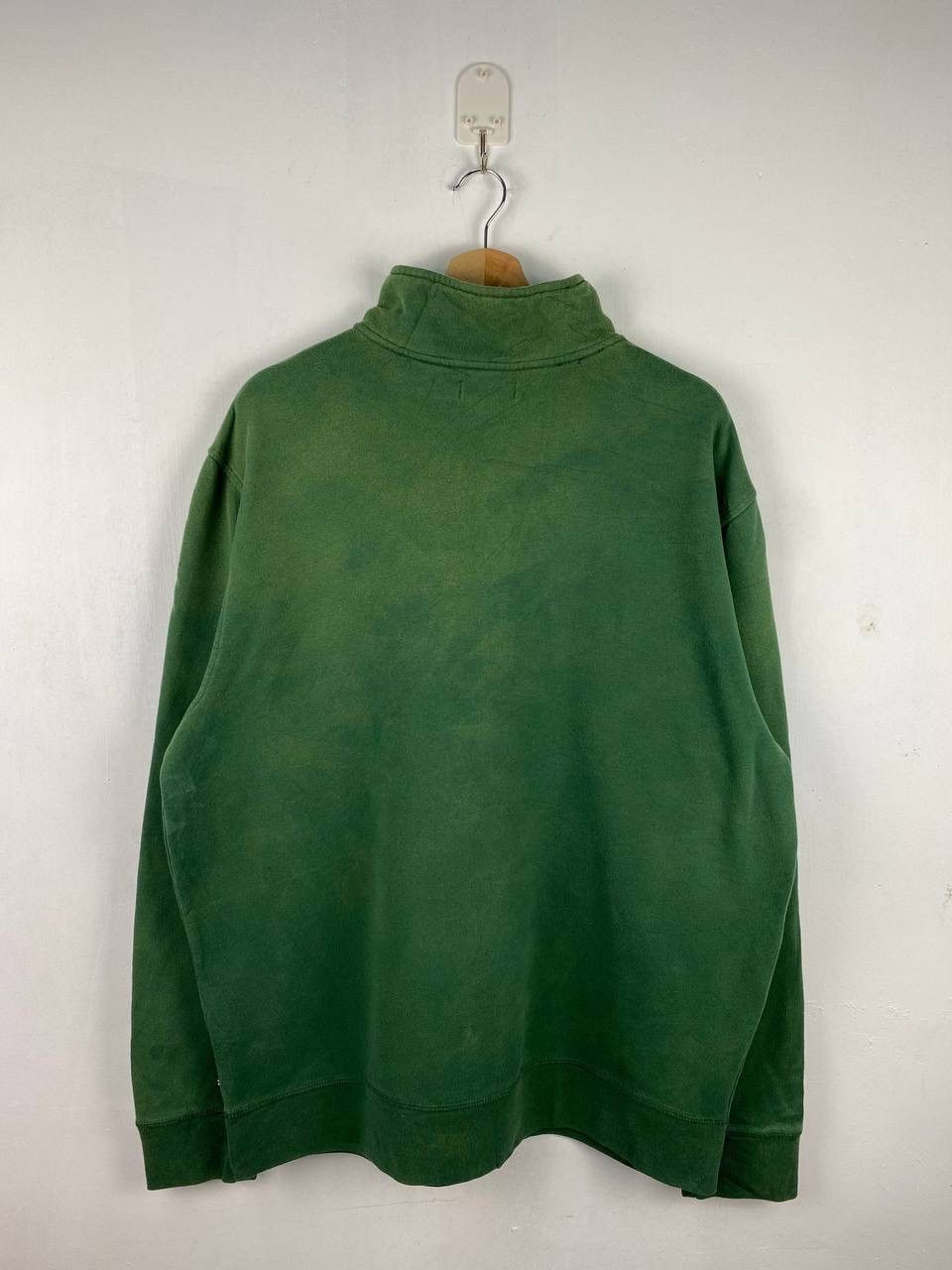 Nautica × Vintage THRASHED🔥 90s vintage sunfaded nautica sweatshirt half zip Size US XL / EU 56 / 4 - 5 Thumbnail