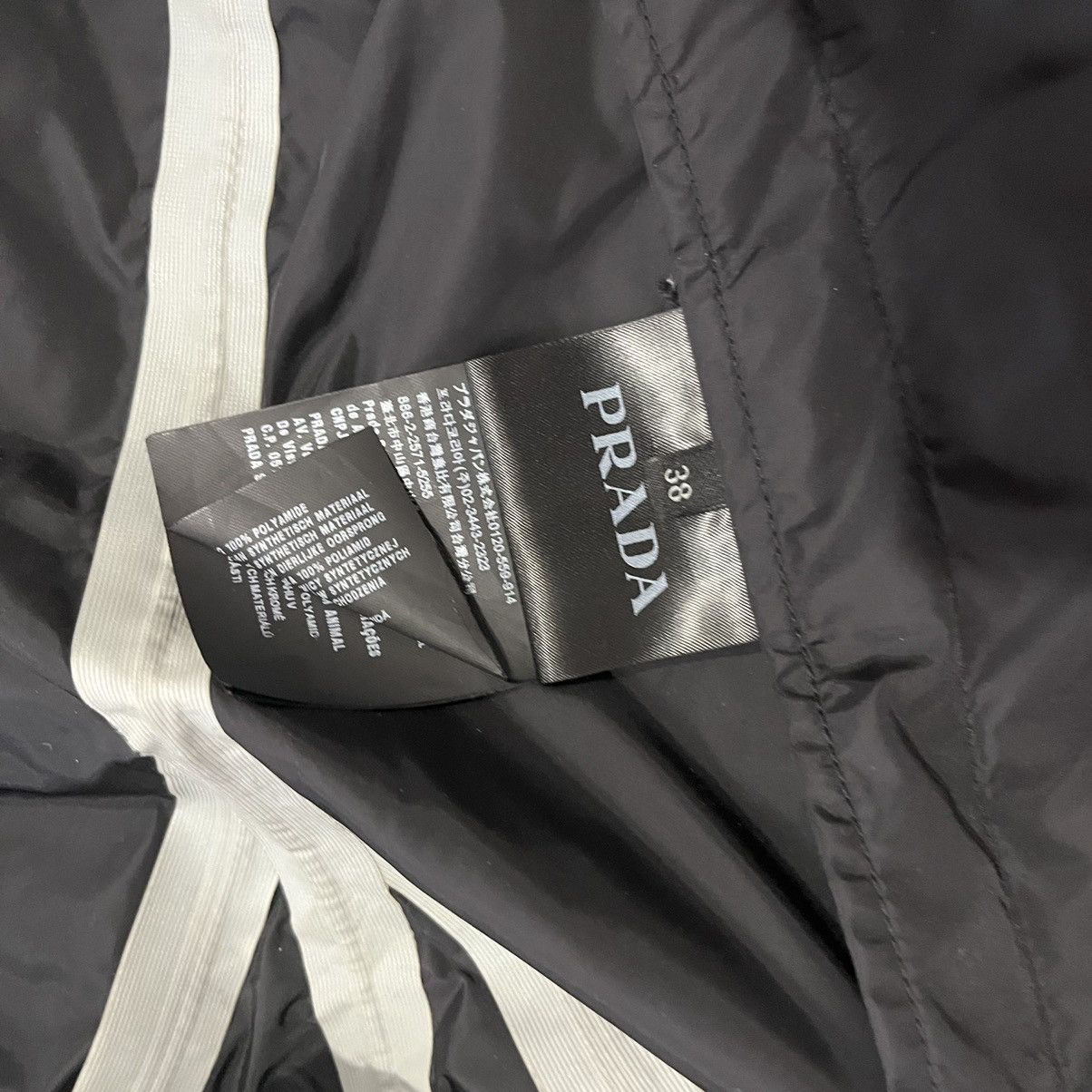Prada Prada SS18 Nylon track jacket Size S / US 4 / IT 40 - 6 Thumbnail