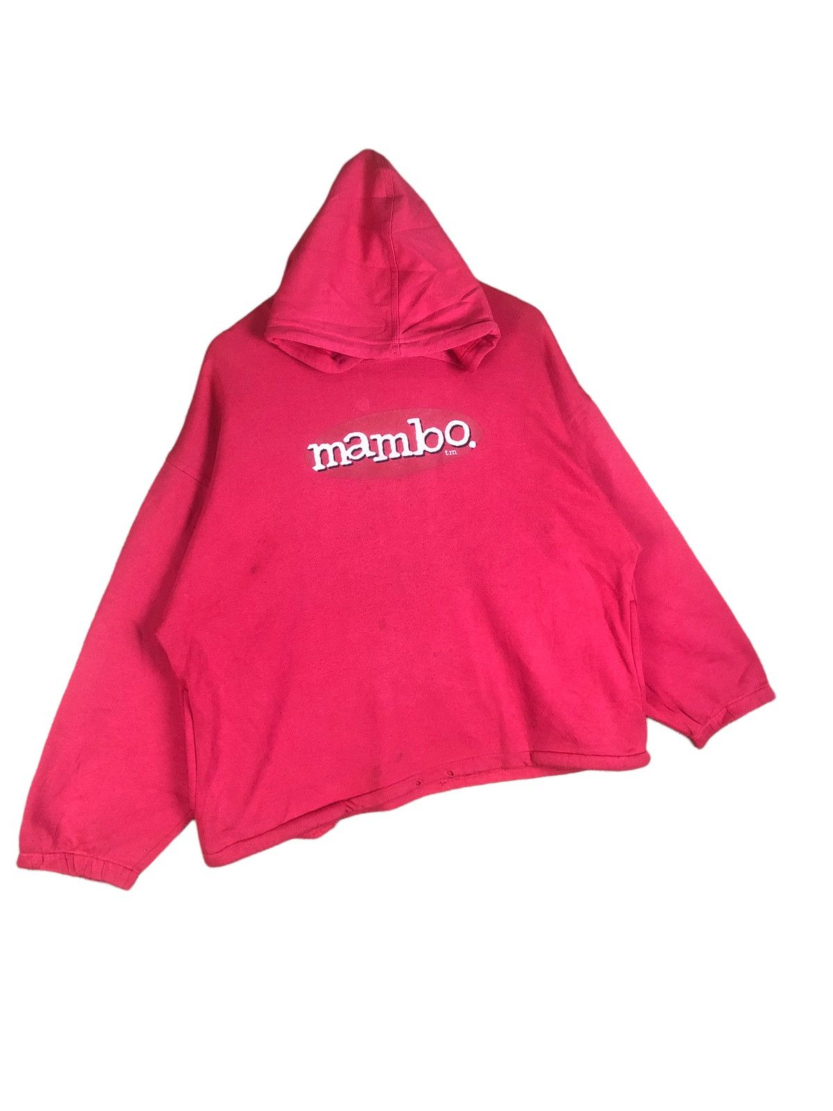 Mambo × Vintage Vintage MAMBO Big Logo Spell out Hoodies Pullover Size US XL / EU 56 / 4 - 4 Thumbnail