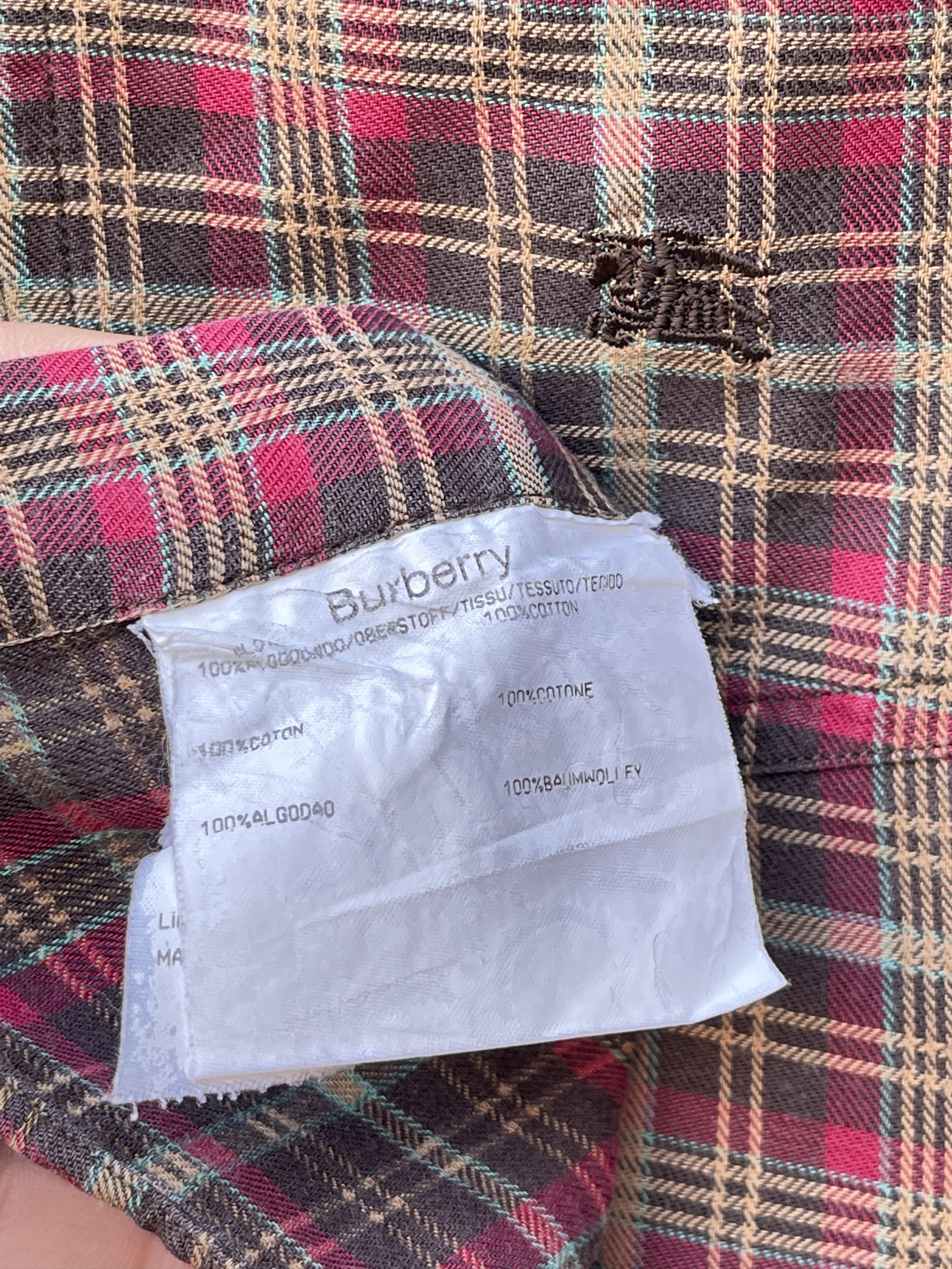 Burberry 🔥Burberry plaid shirt size xl Size US XL / EU 56 / 4 - 8 Thumbnail