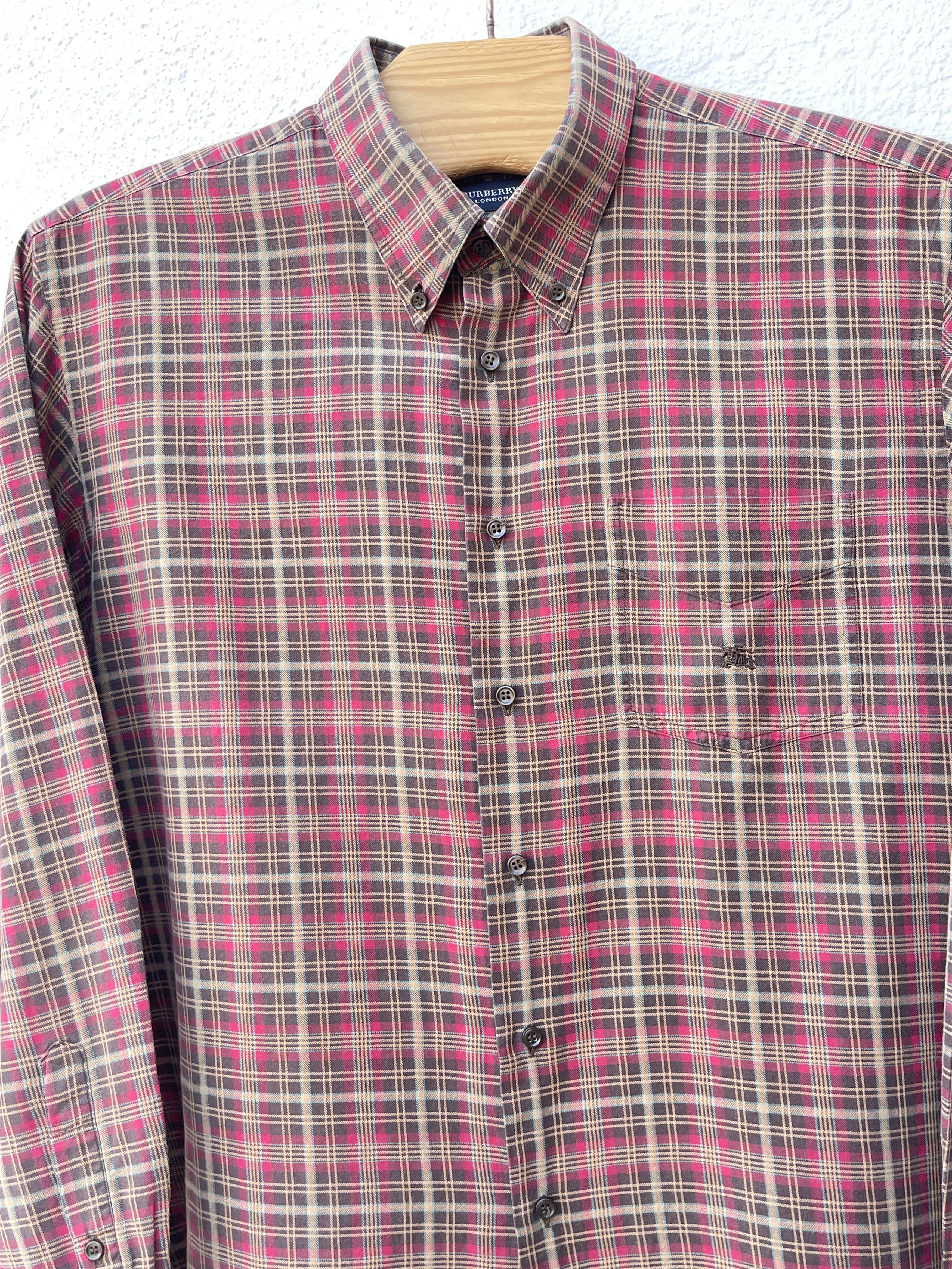 Burberry 🔥Burberry plaid shirt size xl Size US XL / EU 56 / 4 - 2 Thumbnail