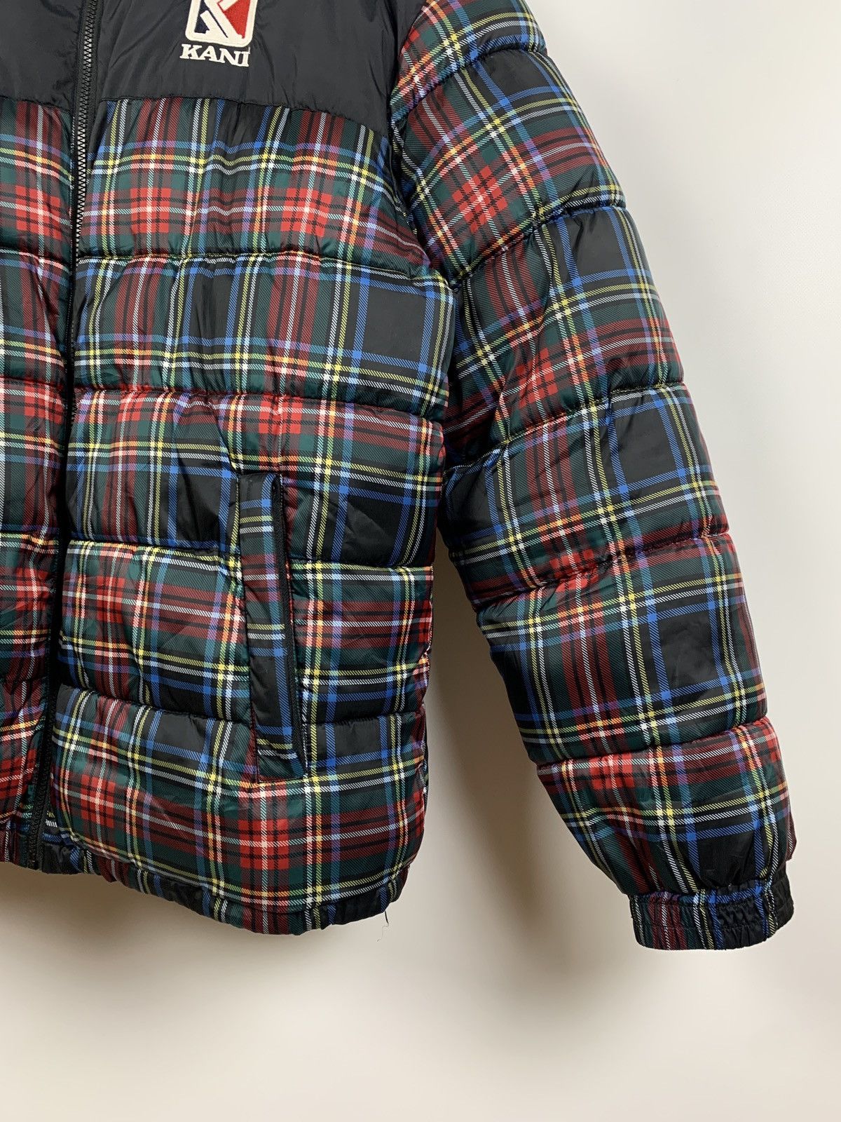 Karl Kani Karl Kani Checkered Plaid Puffer Jacket Size US XL / EU 56 / 4 - 8 Thumbnail
