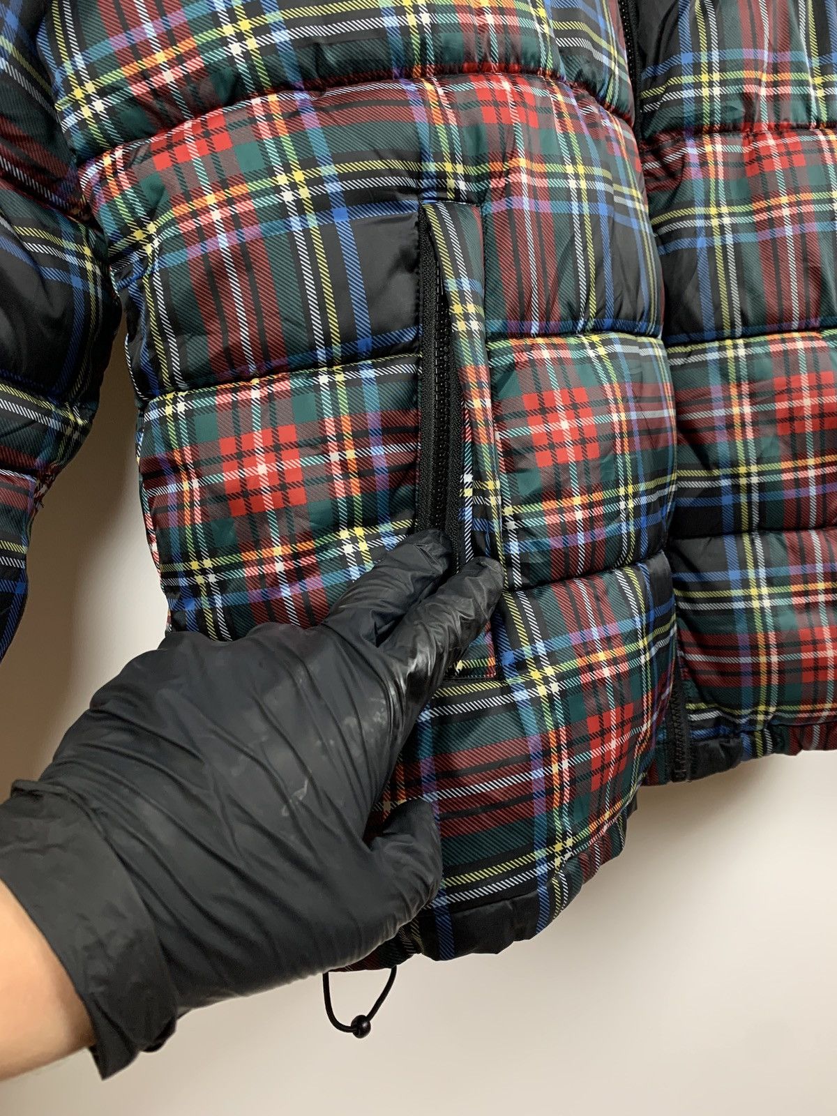 Karl Kani Karl Kani Checkered Plaid Puffer Jacket Size US XL / EU 56 / 4 - 12 Thumbnail