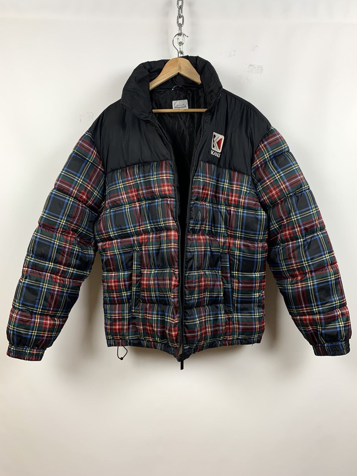 Karl Kani Karl Kani Checkered Plaid Puffer Jacket Size US XL / EU 56 / 4 - 3 Thumbnail
