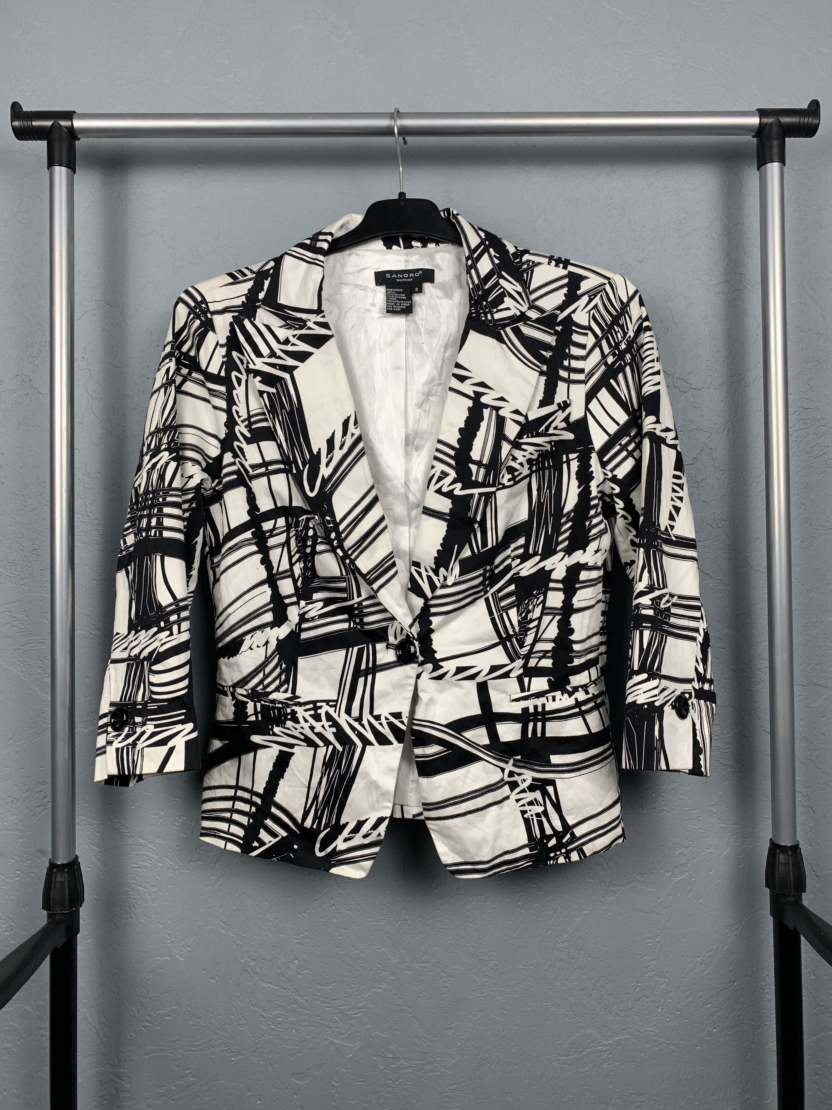 Sandro Sandro Womens Blazer Jacket Size S / US 4 / IT 40 - 1 Thumbnail