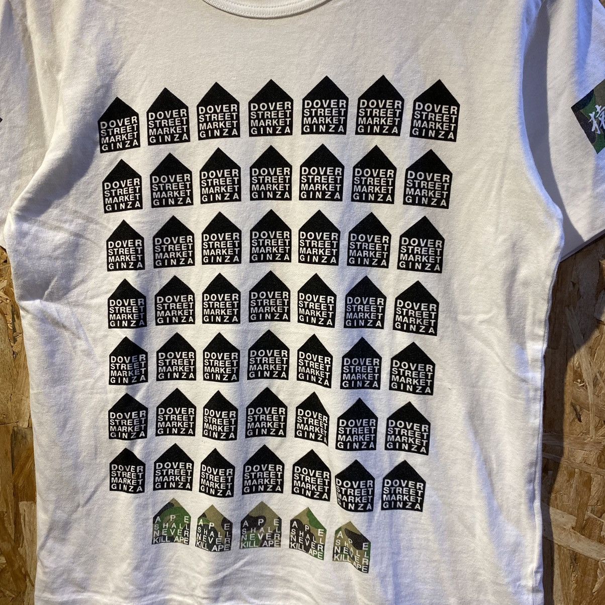 Bape × Dover Street Market COLLABORATION‼️A Bathing Ape X Dover Street Market T-Shirt Size M / US 6-8 / IT 42-44 - 3 Thumbnail