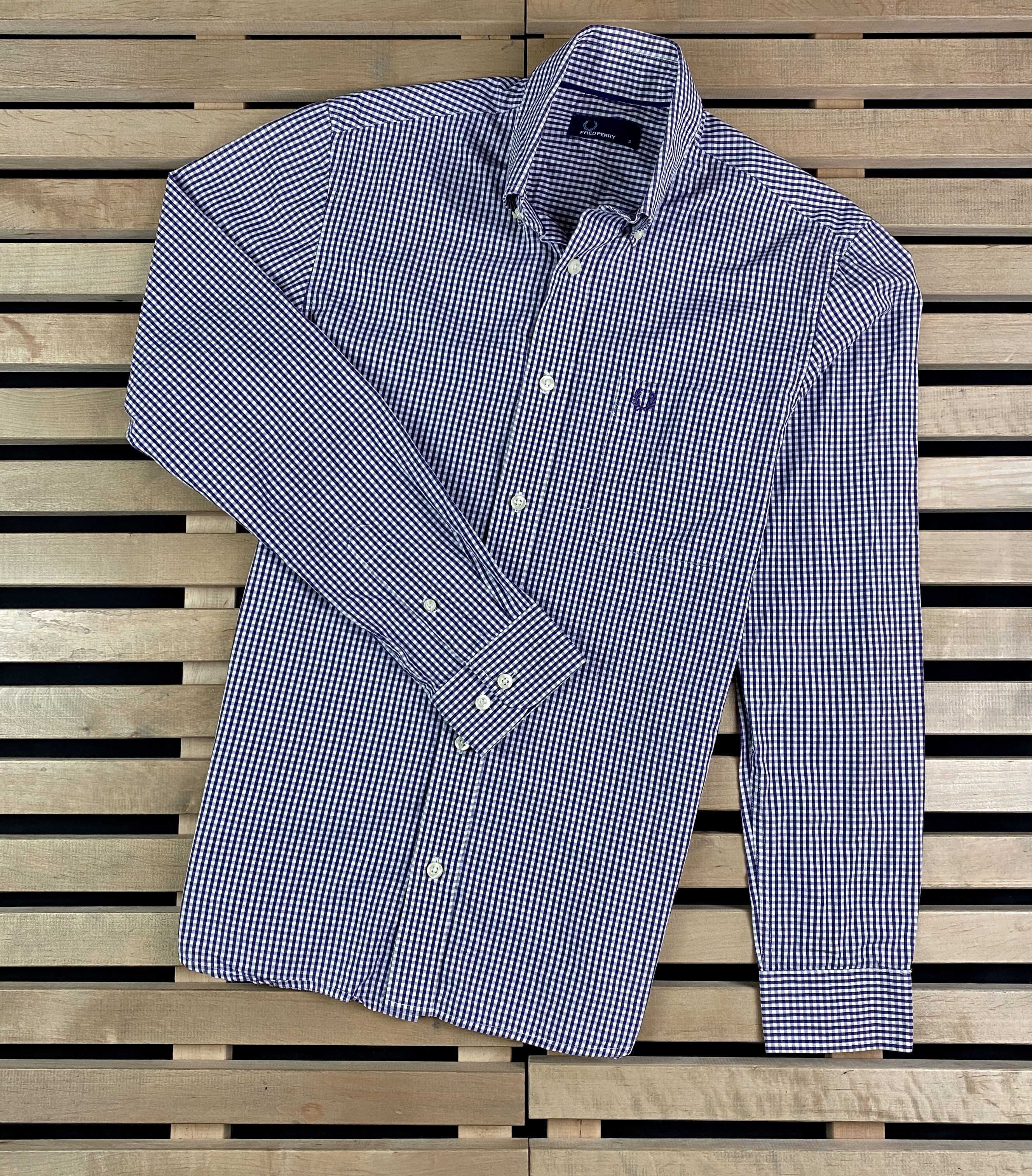 Fred Perry Men’s Shirt Long Sleeve Fred Perry Size S Size US S / EU 44-46 / 1 - 1 Thumbnail