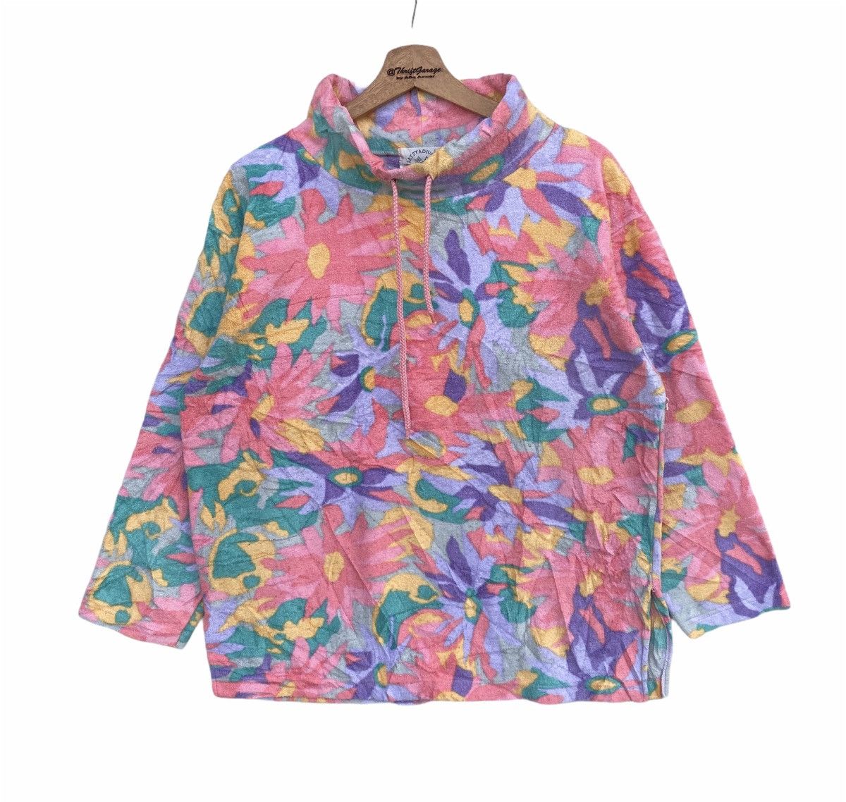 Japanese Brand × Vintage Vtg Art Stadium CP Assymetrical Multicolour Fleeve Jacket Size US L / EU 52-54 / 3 - 1 Thumbnail