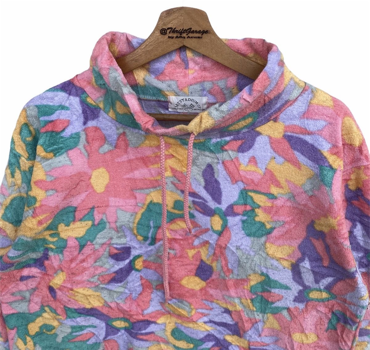 Japanese Brand × Vintage Vtg Art Stadium CP Assymetrical Multicolour Fleeve Jacket Size US L / EU 52-54 / 3 - 2 Thumbnail
