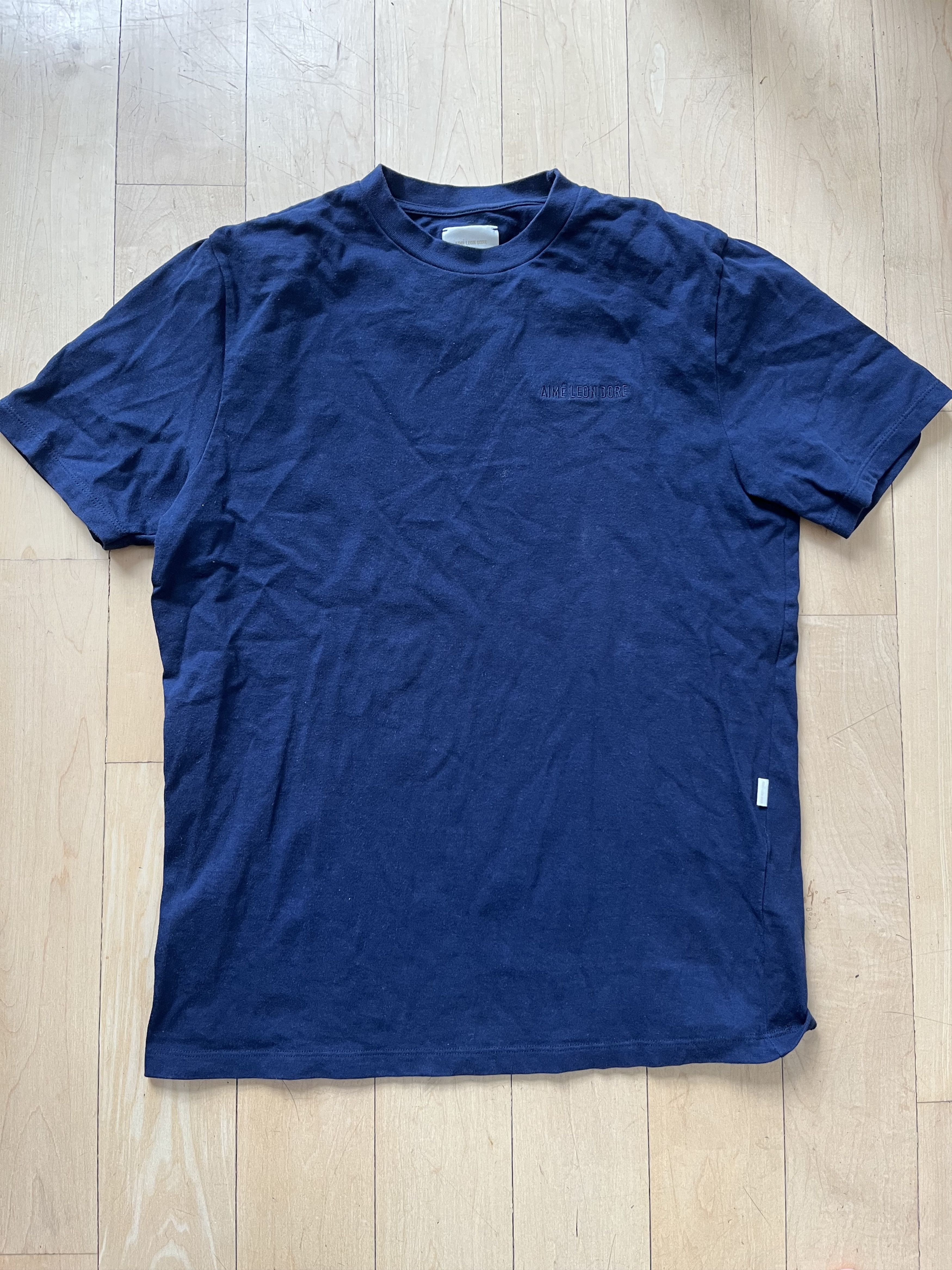 Aime Leon Dore Aime Leon Dore Navy Logo Tee Size US M / EU 48-50 / 2 - 1 Thumbnail