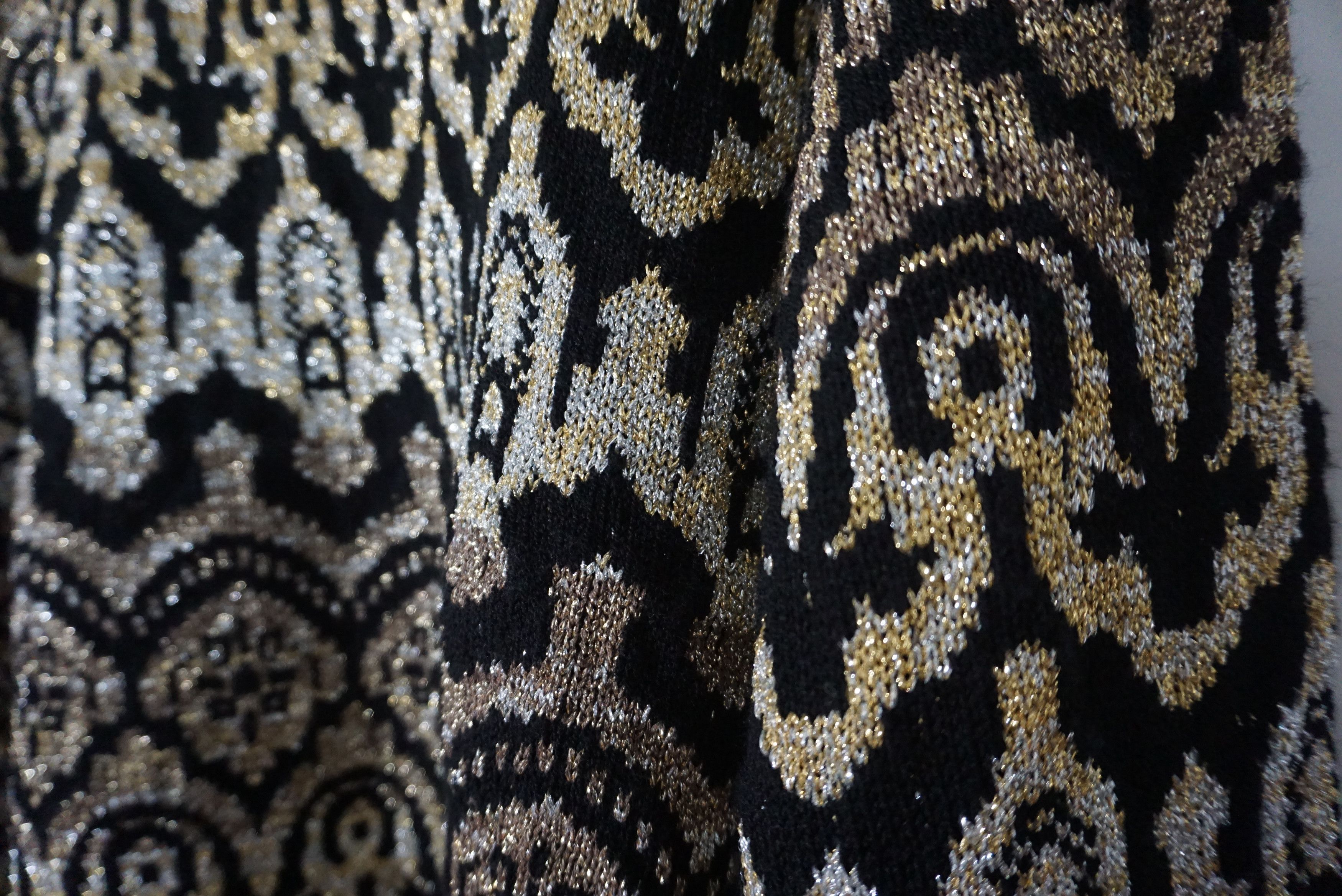 Dries Van Noten DRIES VAN NOTEN AW18 METALLIC SWEATER $1300 Size US M / EU 48-50 / 2 - 9 Thumbnail