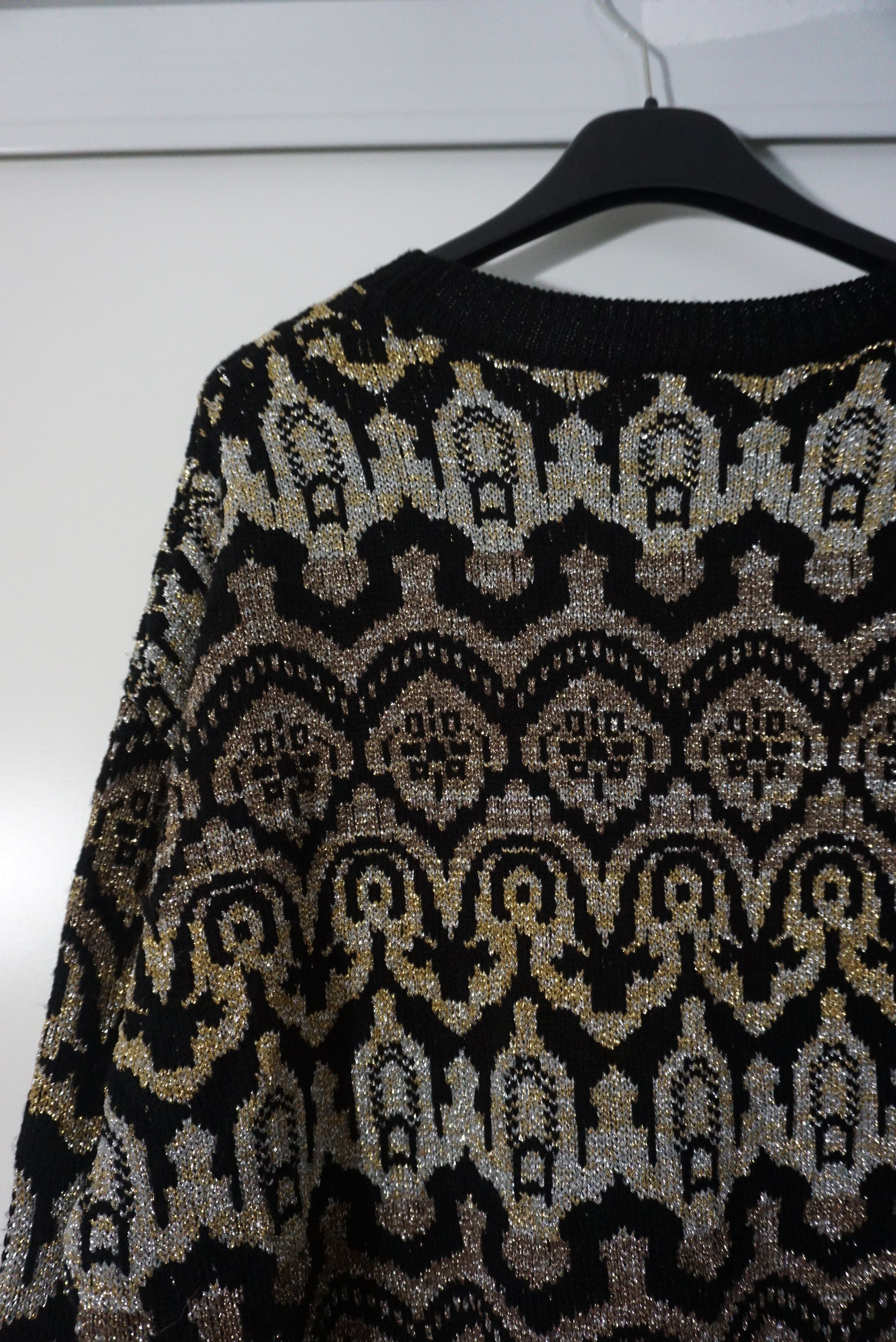 Dries Van Noten DRIES VAN NOTEN AW18 METALLIC SWEATER $1300 Size US M / EU 48-50 / 2 - 7 Thumbnail
