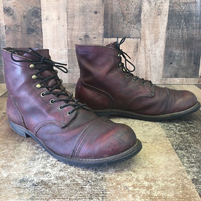 Red Wing Red Wing 8119 Heritage Iron Ranger Cap Toe Boots Mens 11 5 D Grailed