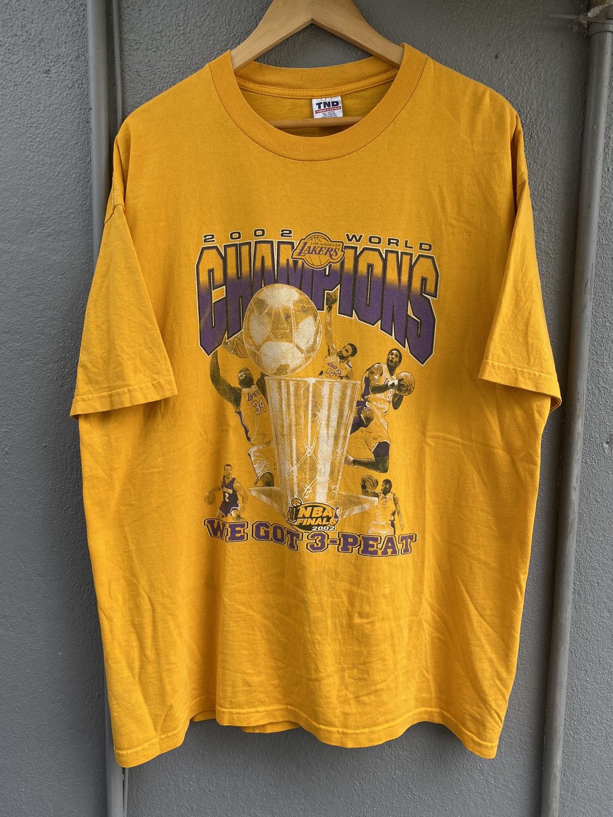 Vintage LA Lakers NBA Champions 2002 Raptees sz XL