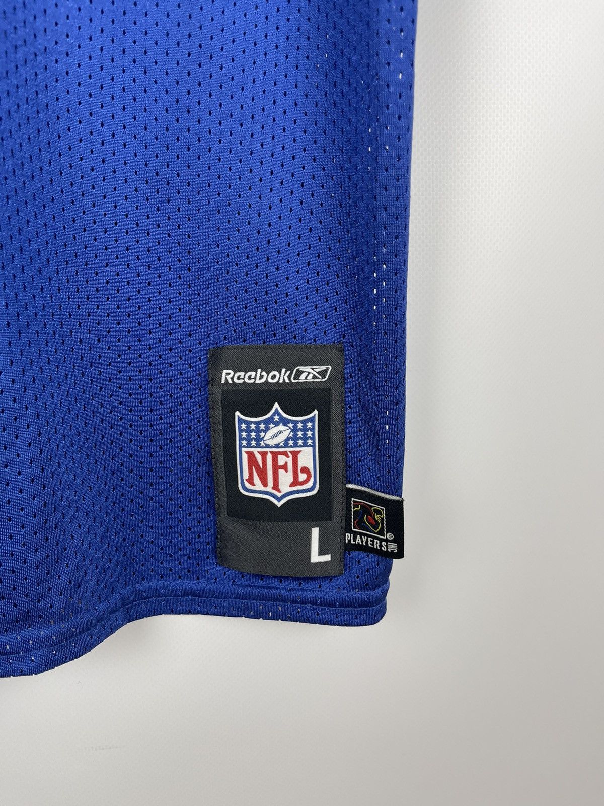 NFL Reebok NFL New York Giants #80 Jeremy Shockey jersey shirt Size US L / EU 52-54 / 3 - 5 Thumbnail