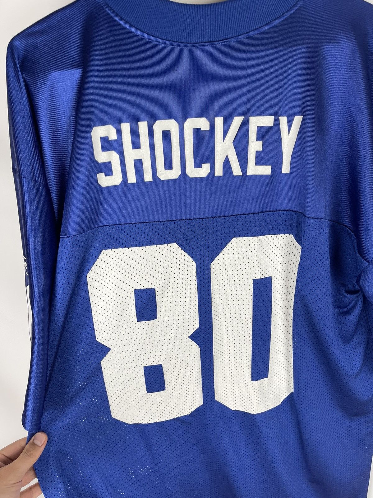 NFL Reebok NFL New York Giants #80 Jeremy Shockey jersey shirt Size US L / EU 52-54 / 3 - 10 Thumbnail