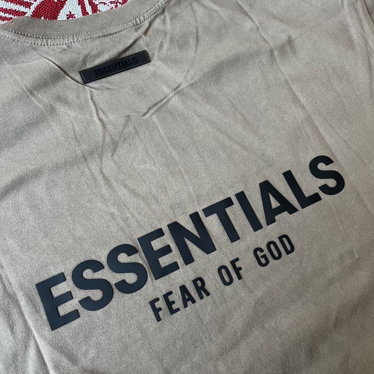 Essentials SS21 Fear of God Essentials T-Shirt Taupe Size XL Size US XL / EU 56 / 4 - 2 Thumbnail