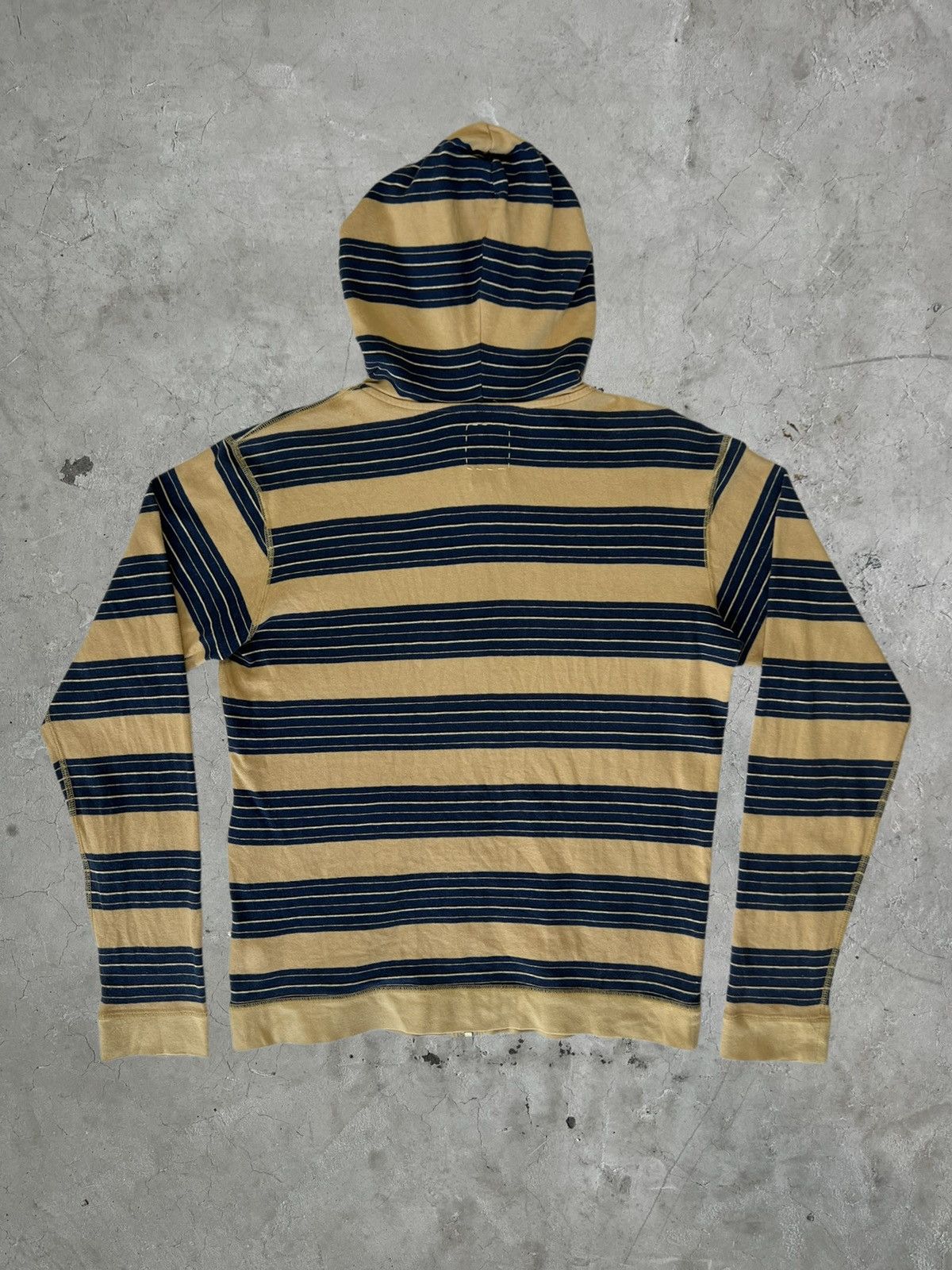 Visvim Visvim Striped Zip Up Hoodie Size US M / EU 48-50 / 2 - 2 Thumbnail