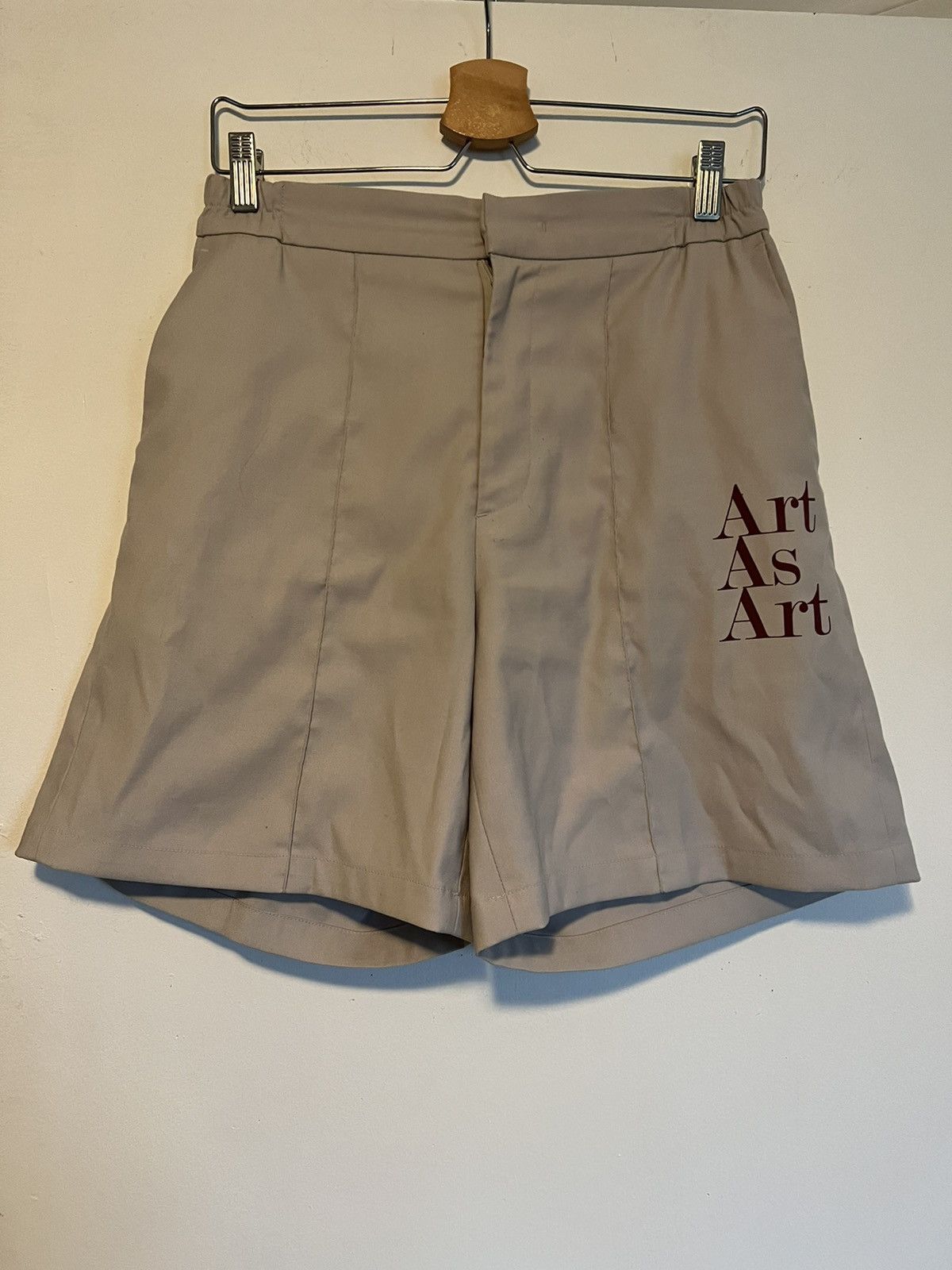 Japanese Brand Easy Busy ‘Art As Art’ pleated suit shorts Size US 32 / EU 48 - 1 Thumbnail