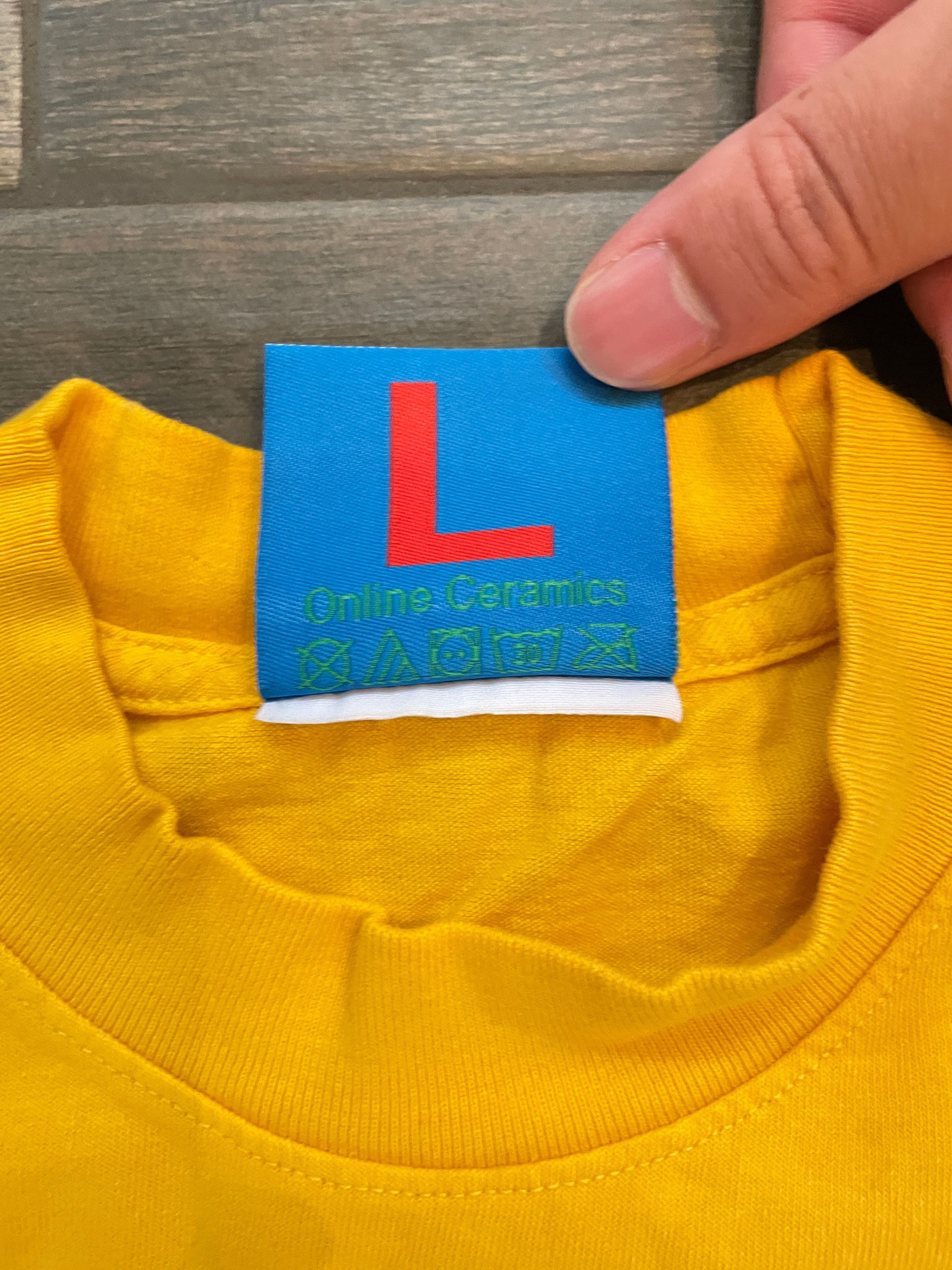 Online Ceramics Online Ceramics AOL Online Witch Hat Tee Yellow Size US L / EU 52-54 / 3 - 4 Thumbnail
