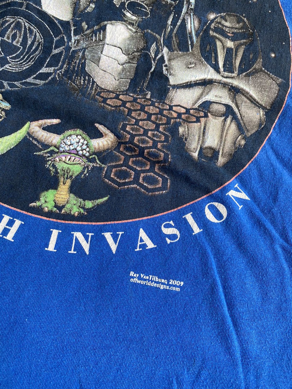 Vintage Vintage Y2K Sci Fi Gaming Fantasy Con Shirt Size US L / EU 52-54 / 3 - 3 Thumbnail