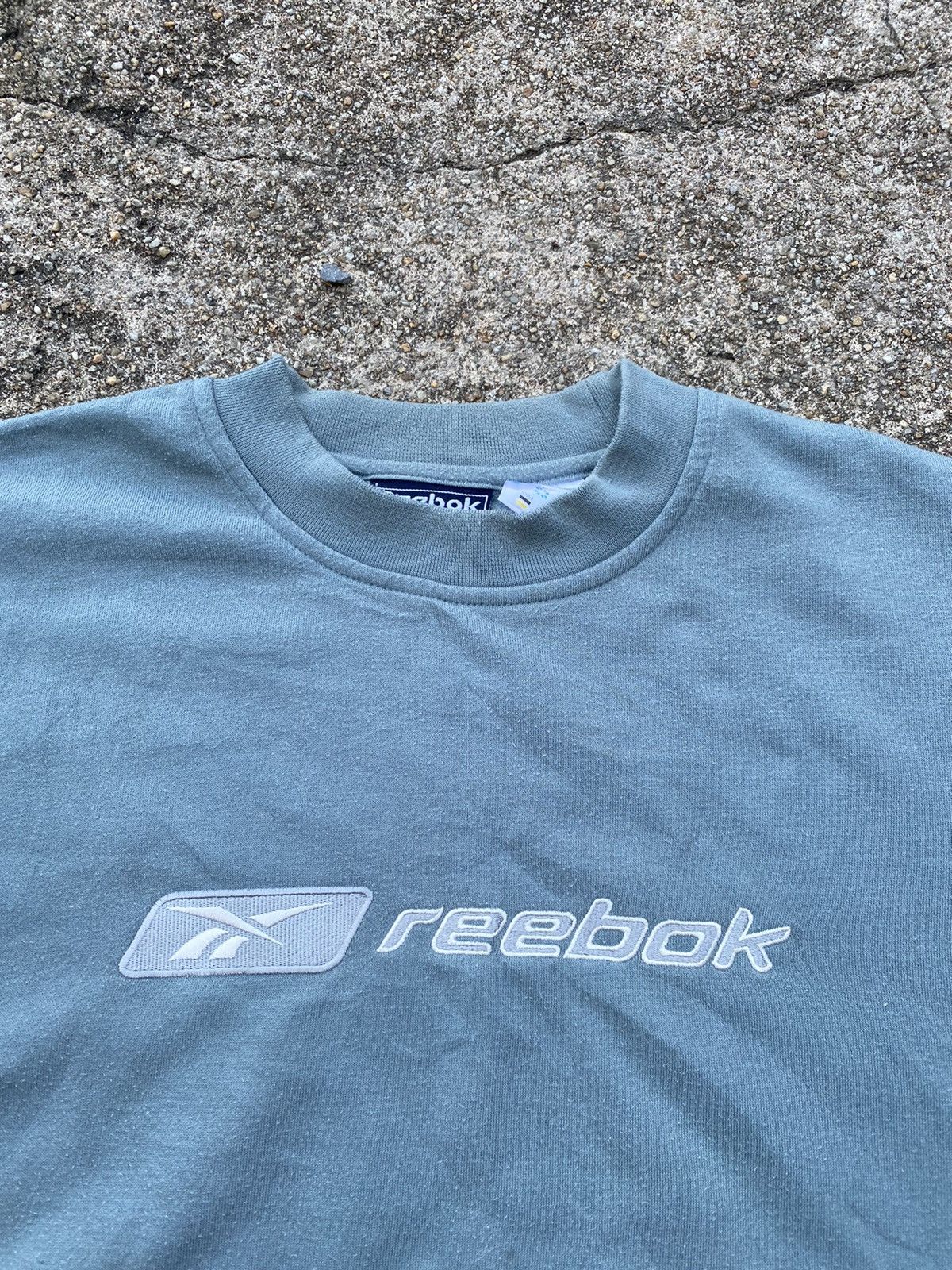 Reebok Vintage Reebok Crewneck Sweatshirt Spellout Size US L / EU 52-54 / 3 - 3 Thumbnail