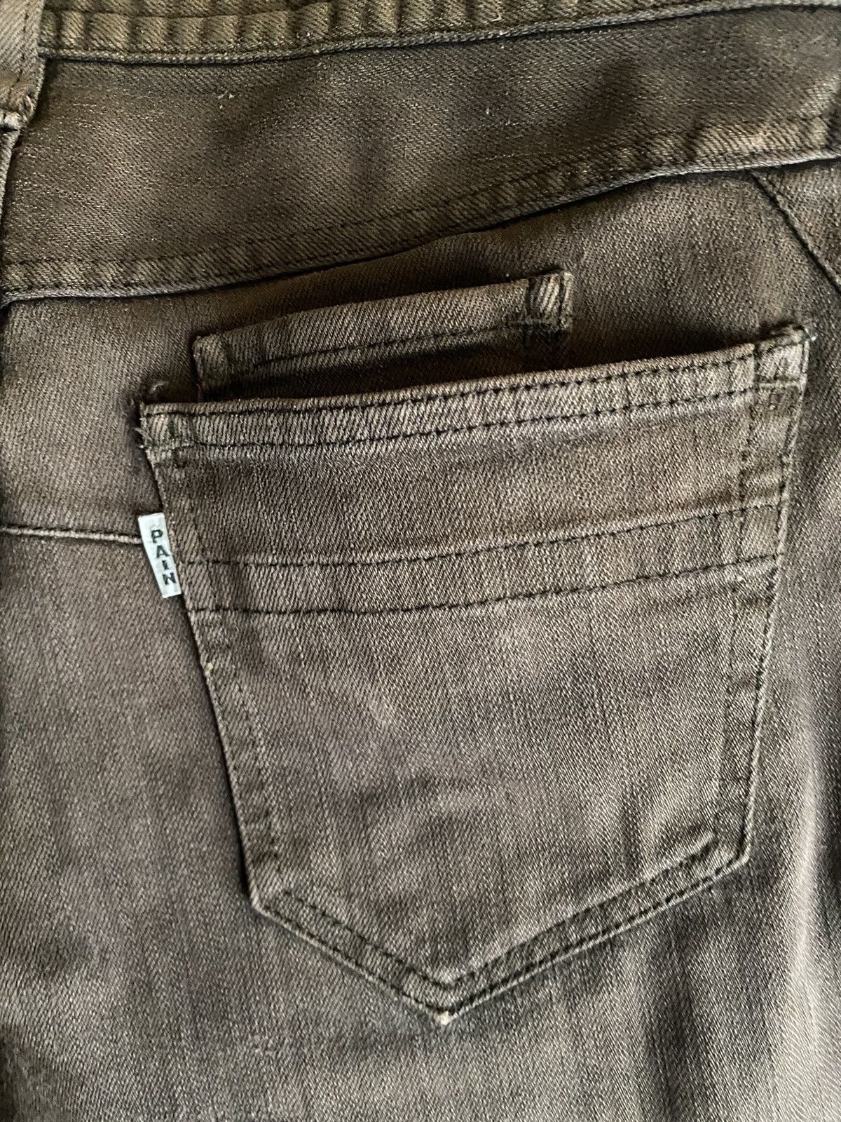 Number (N)ine SS08 “BIRDS” Double Pocket “Pain” Size US 30 / EU 46 - 4 Thumbnail