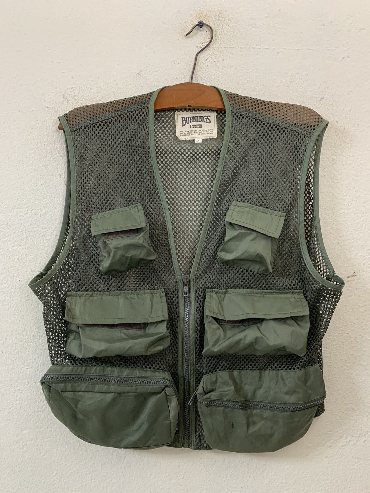 Japanese Brand Burning Tactical Multipocket Vest Size US M / EU 48-50 / 2 - 1 Thumbnail