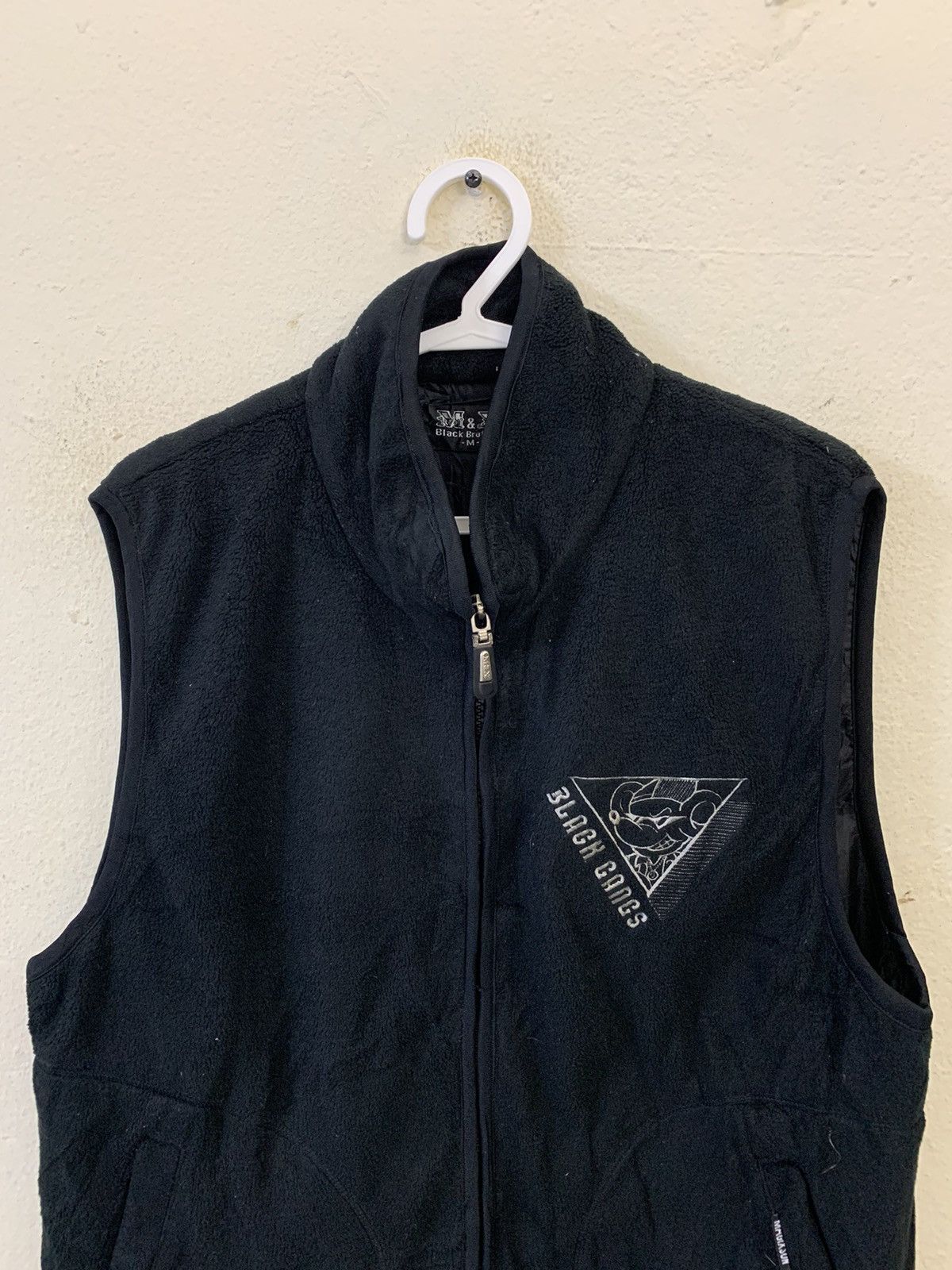Japanese Brand M&X Black Brother’s Black Gamgs Vest Size US M / EU 48-50 / 2 - 8 Thumbnail