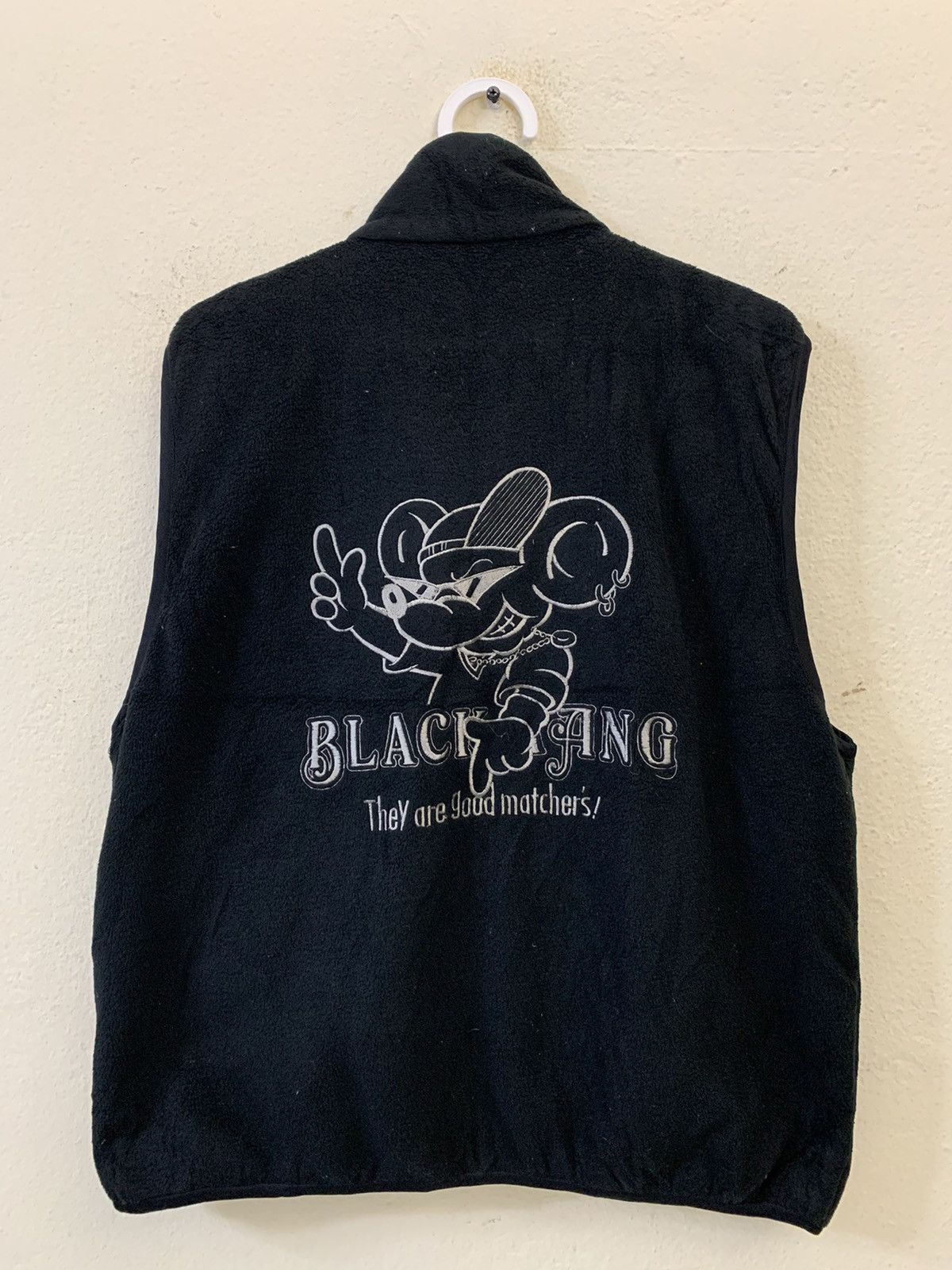 Japanese Brand M&X Black Brother’s Black Gamgs Vest Size US M / EU 48-50 / 2 - 1 Thumbnail