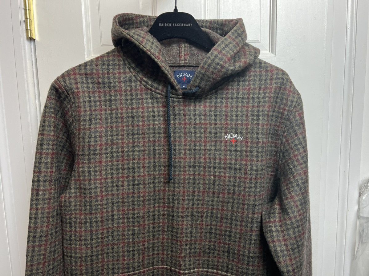 Noah Noah Wool Country Check Hoodie Grailed