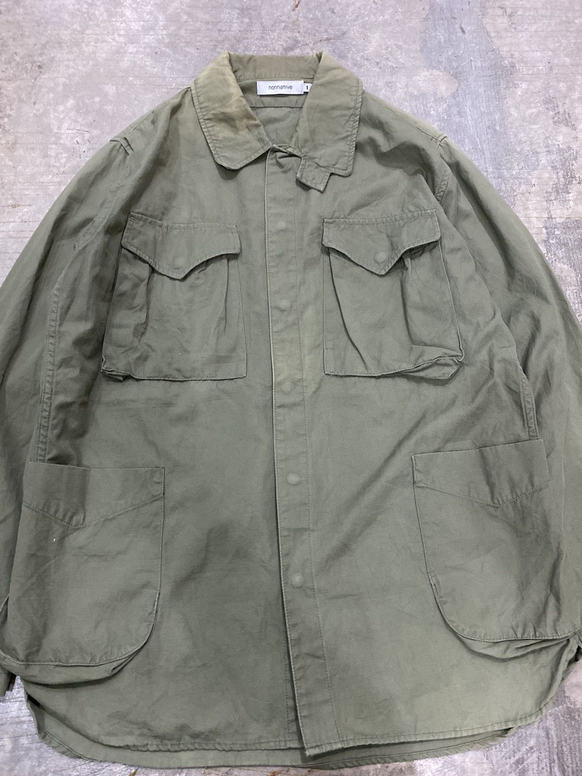 Japanese Brand × Nonnative Nonnative large pocket military shirt Size US M / EU 48-50 / 2 - 3 Thumbnail