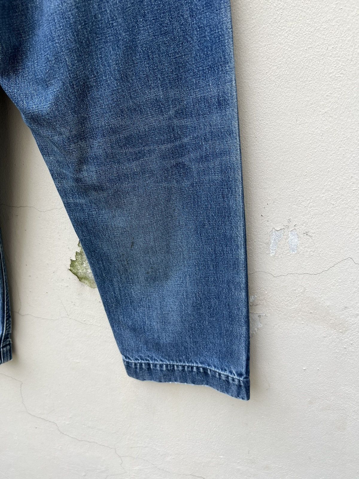 BRU NA BOINNE Bru Na Boinne Japan Side Stripe Selvedge Denim Cropped Jeans Size US 29 - 19 Thumbnail