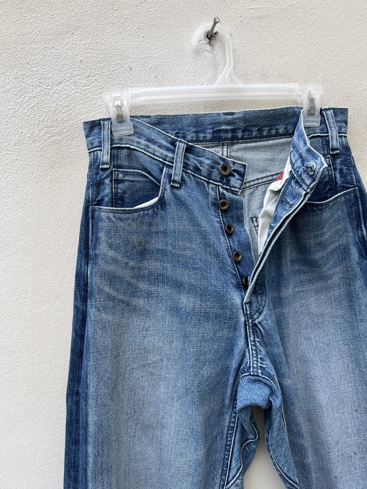 BRU NA BOINNE Bru Na Boinne Japan Side Stripe Selvedge Denim Cropped Jeans Size US 29 - 8 Thumbnail