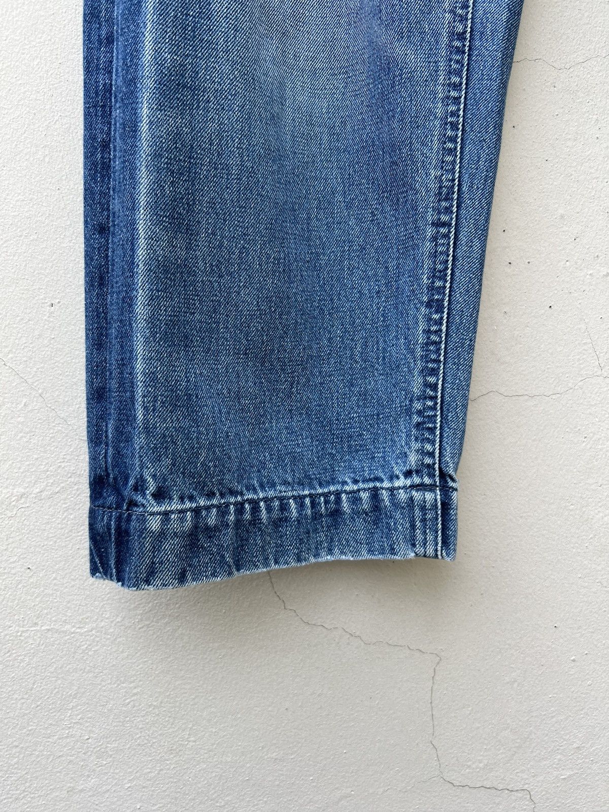 BRU NA BOINNE Bru Na Boinne Japan Side Stripe Selvedge Denim Cropped Jeans Size US 29 - 10 Thumbnail