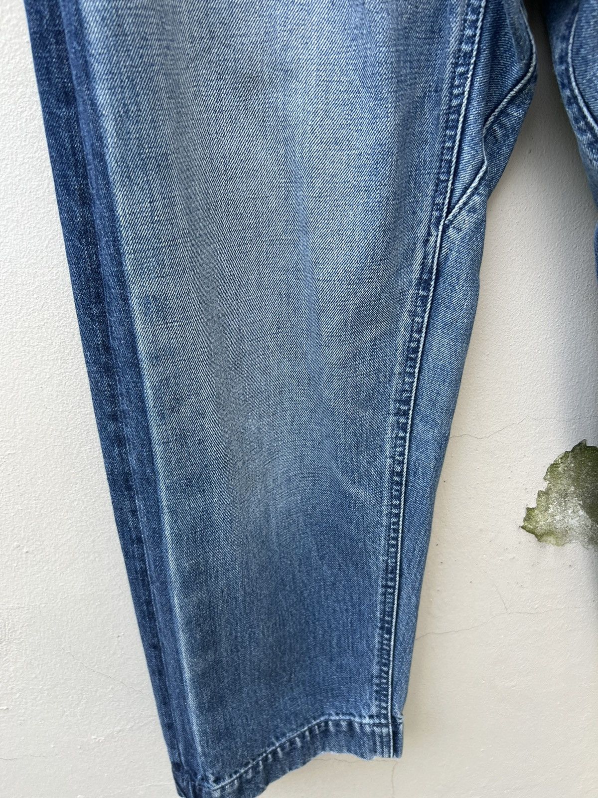 BRU NA BOINNE Bru Na Boinne Japan Side Stripe Selvedge Denim Cropped Jeans Size US 29 - 9 Thumbnail