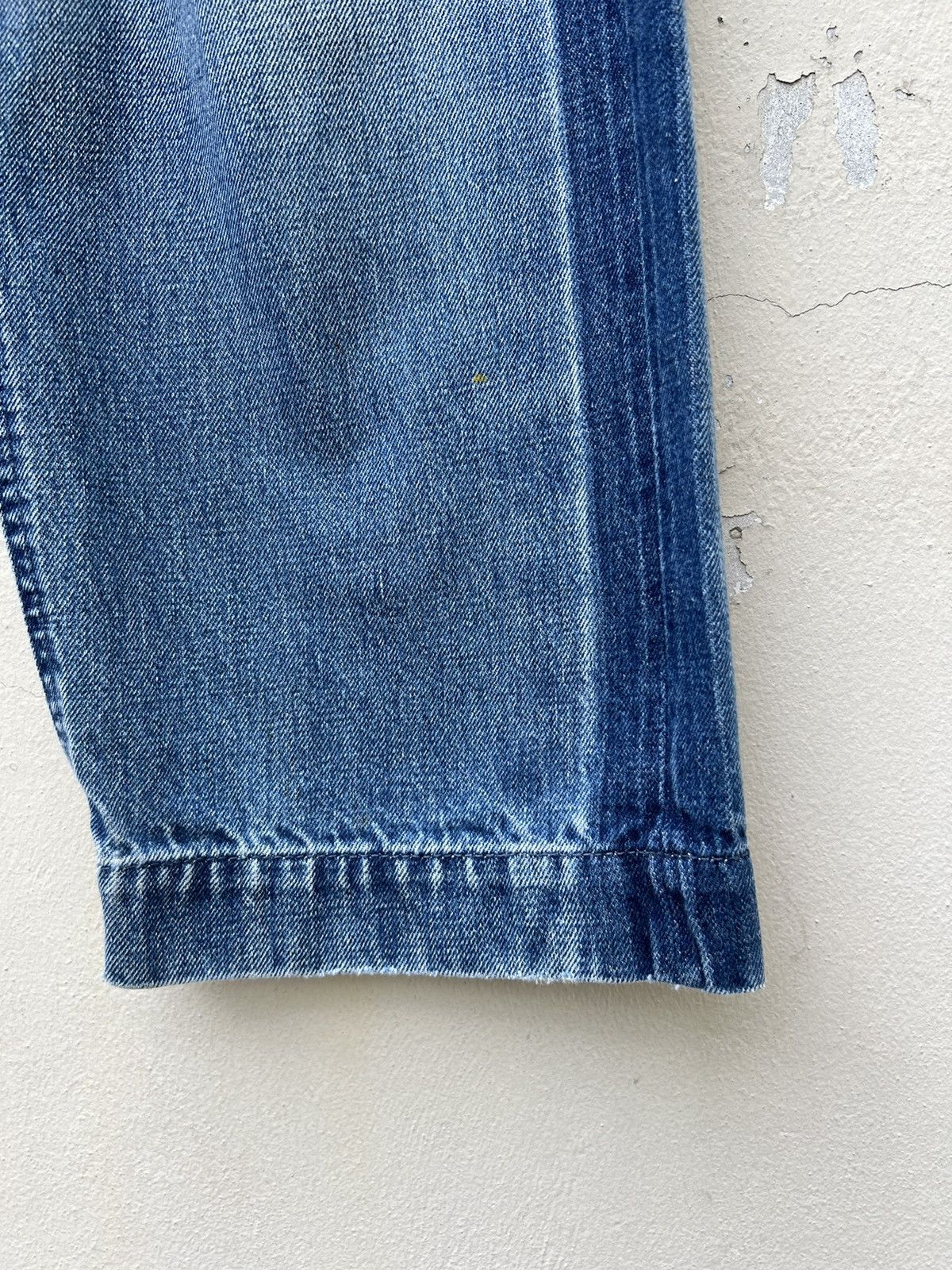 BRU NA BOINNE Bru Na Boinne Japan Side Stripe Selvedge Denim Cropped Jeans Size US 29 - 13 Thumbnail