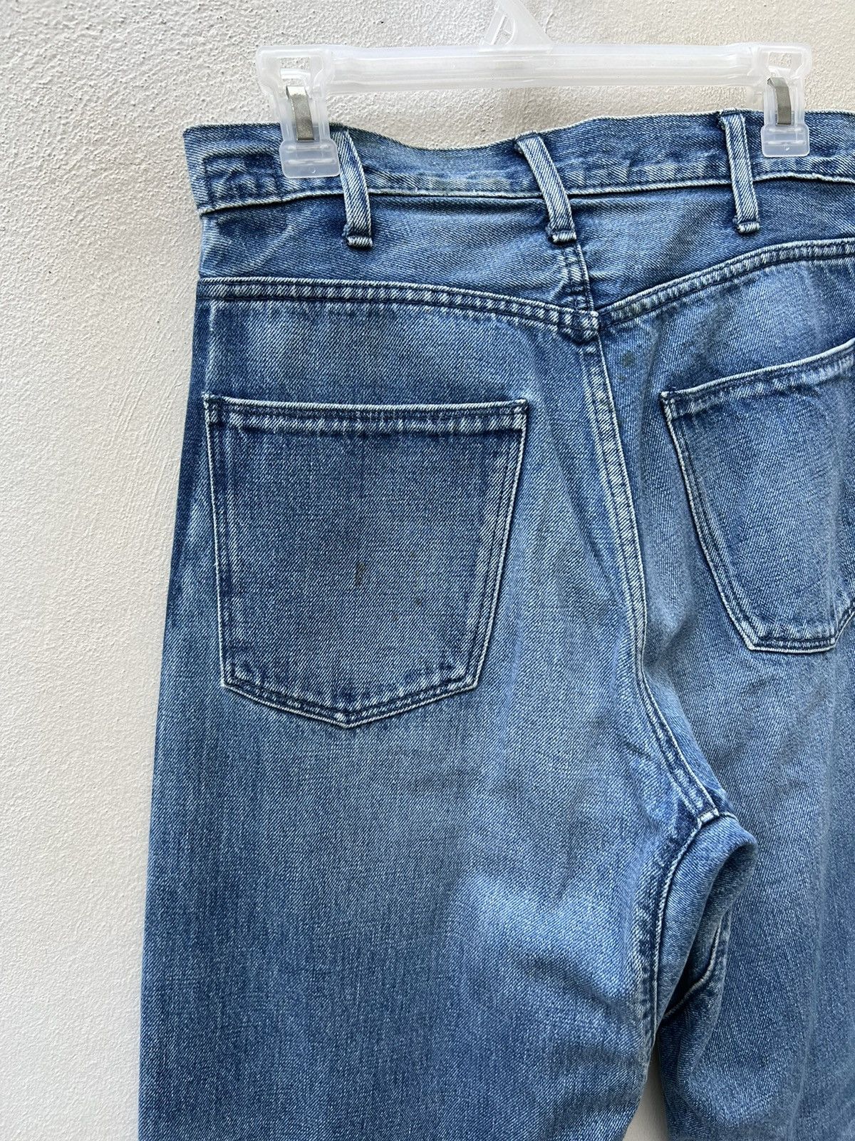 BRU NA BOINNE Bru Na Boinne Japan Side Stripe Selvedge Denim Cropped Jeans Size US 29 - 16 Thumbnail