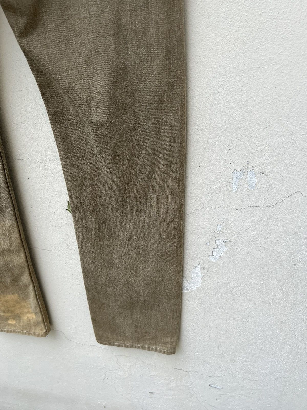 Todd Snyder Todd Snyder NY Damaged Color Denim Selvedge Jeans Size US 32 / EU 48 - 19 Thumbnail