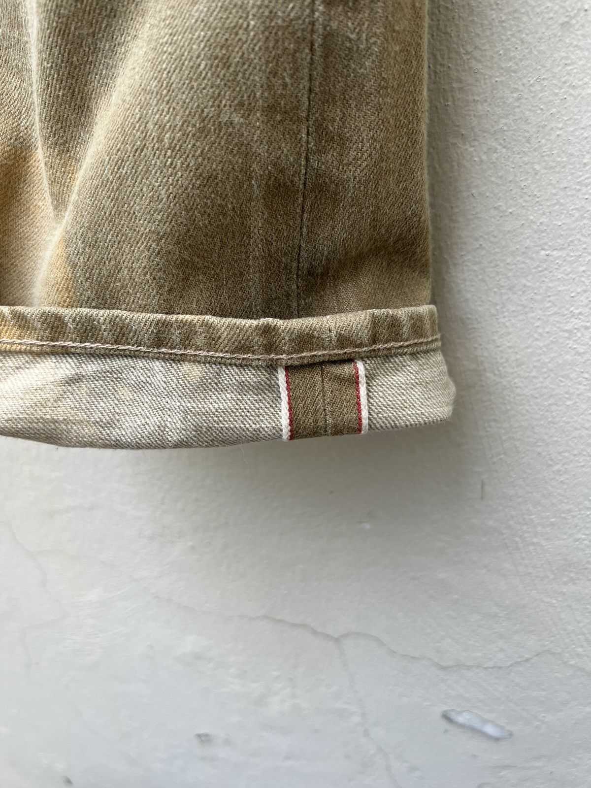 Todd Snyder Todd Snyder NY Damaged Color Denim Selvedge Jeans Size US 32 / EU 48 - 14 Thumbnail